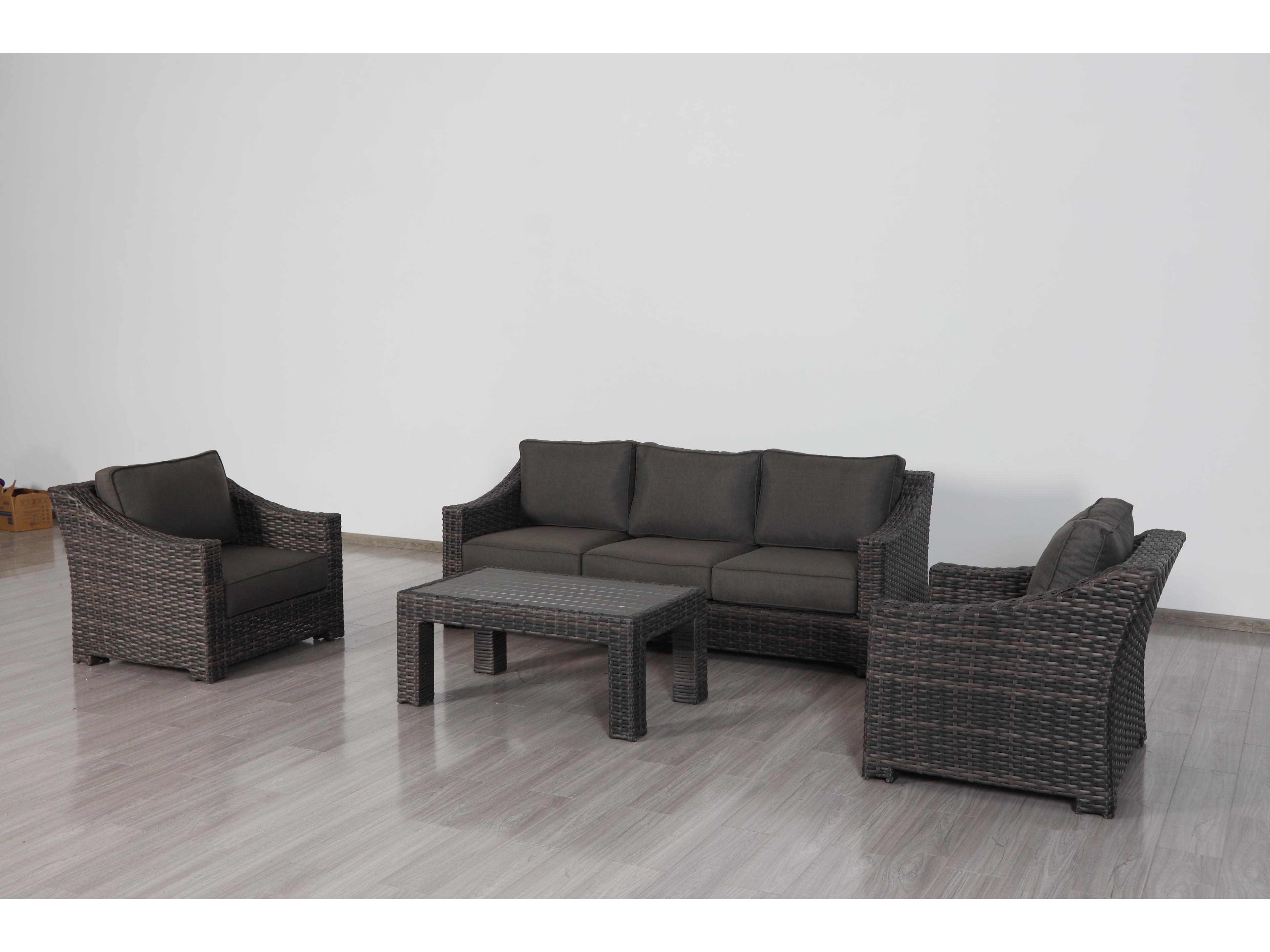 Teva Bora Bora Wicker Rattan Patio Lounge Set