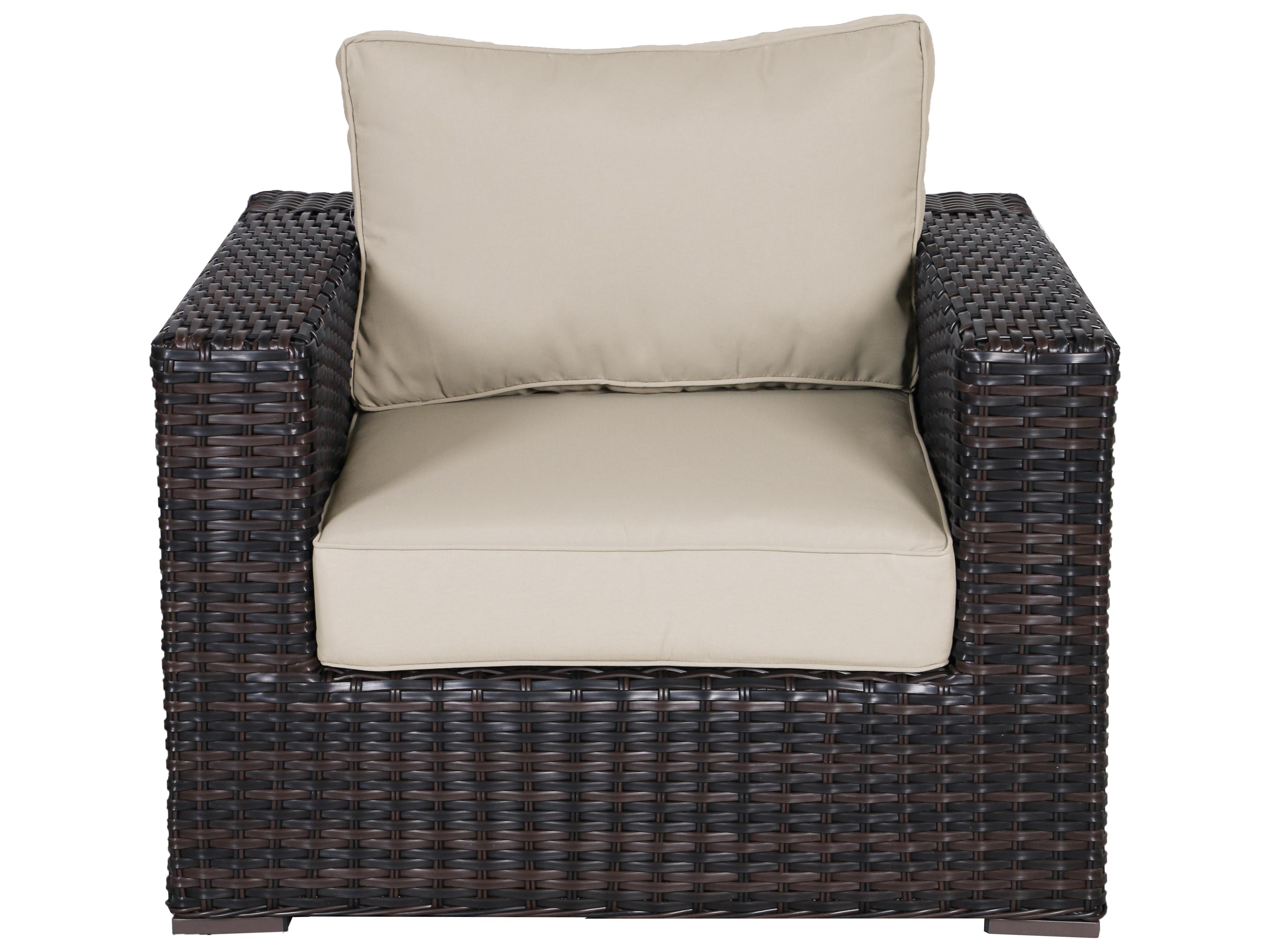Teva Santa Monica Wicker Cushion Lounge Chair