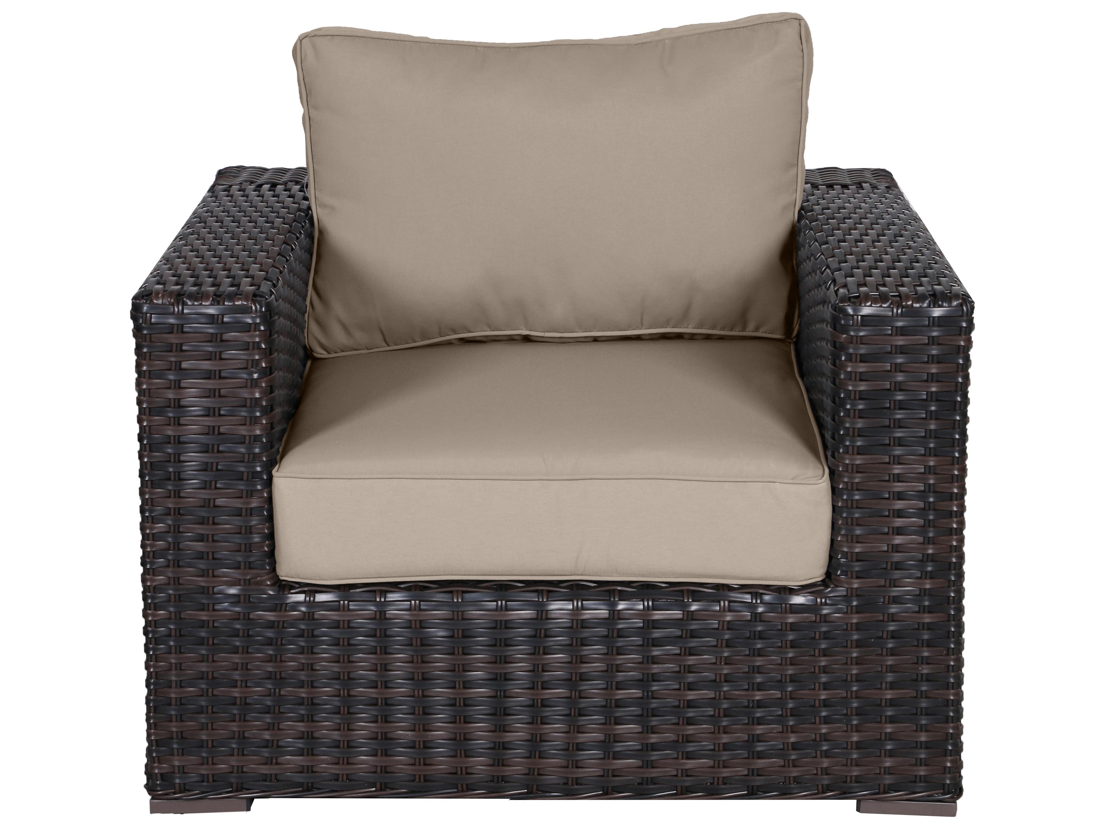Teva Santa Monica Wicker Cushion Lounge Chair