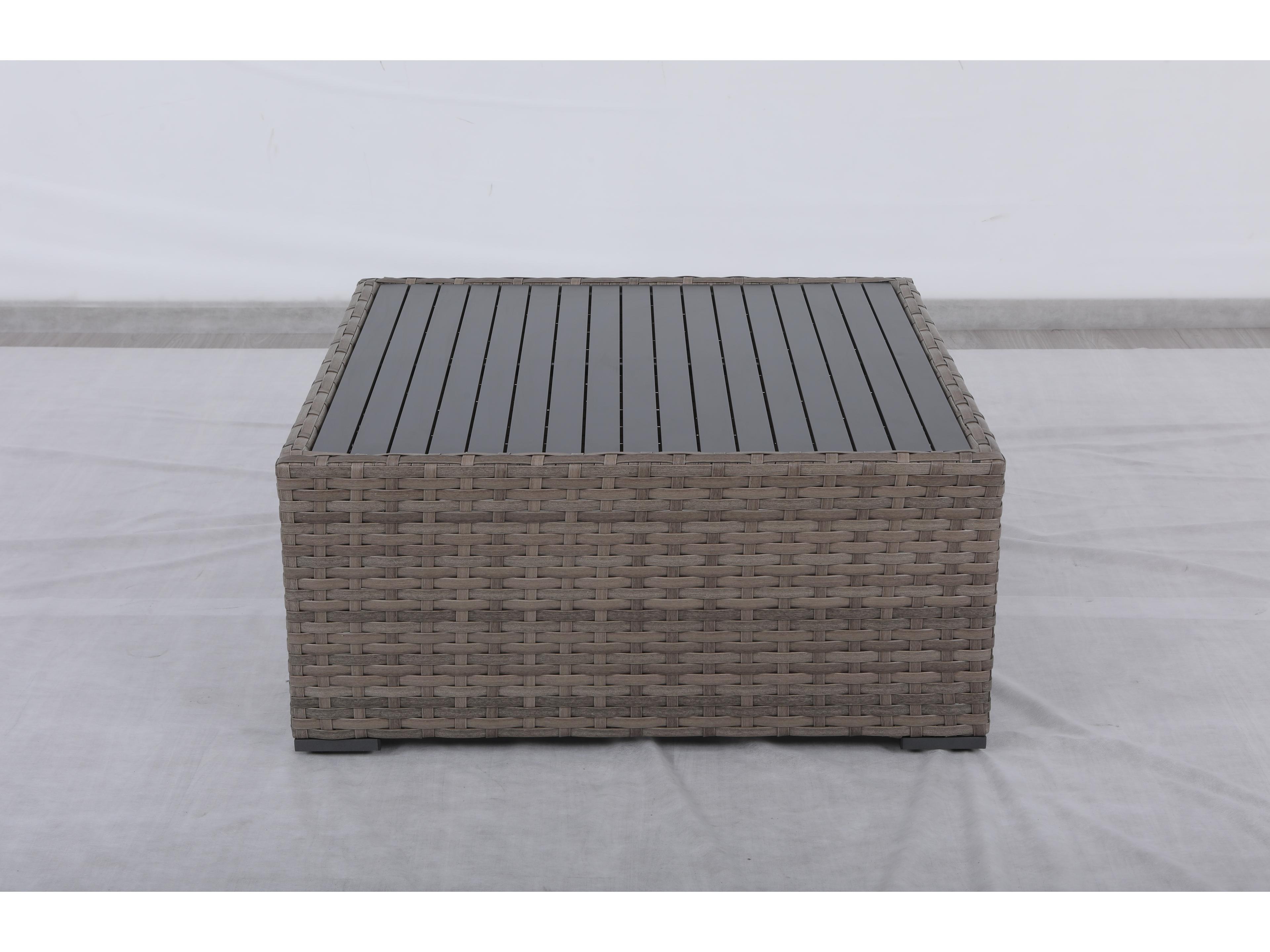 Teva Bali Wicker Loveseat Outdoor Patio Lounge Set