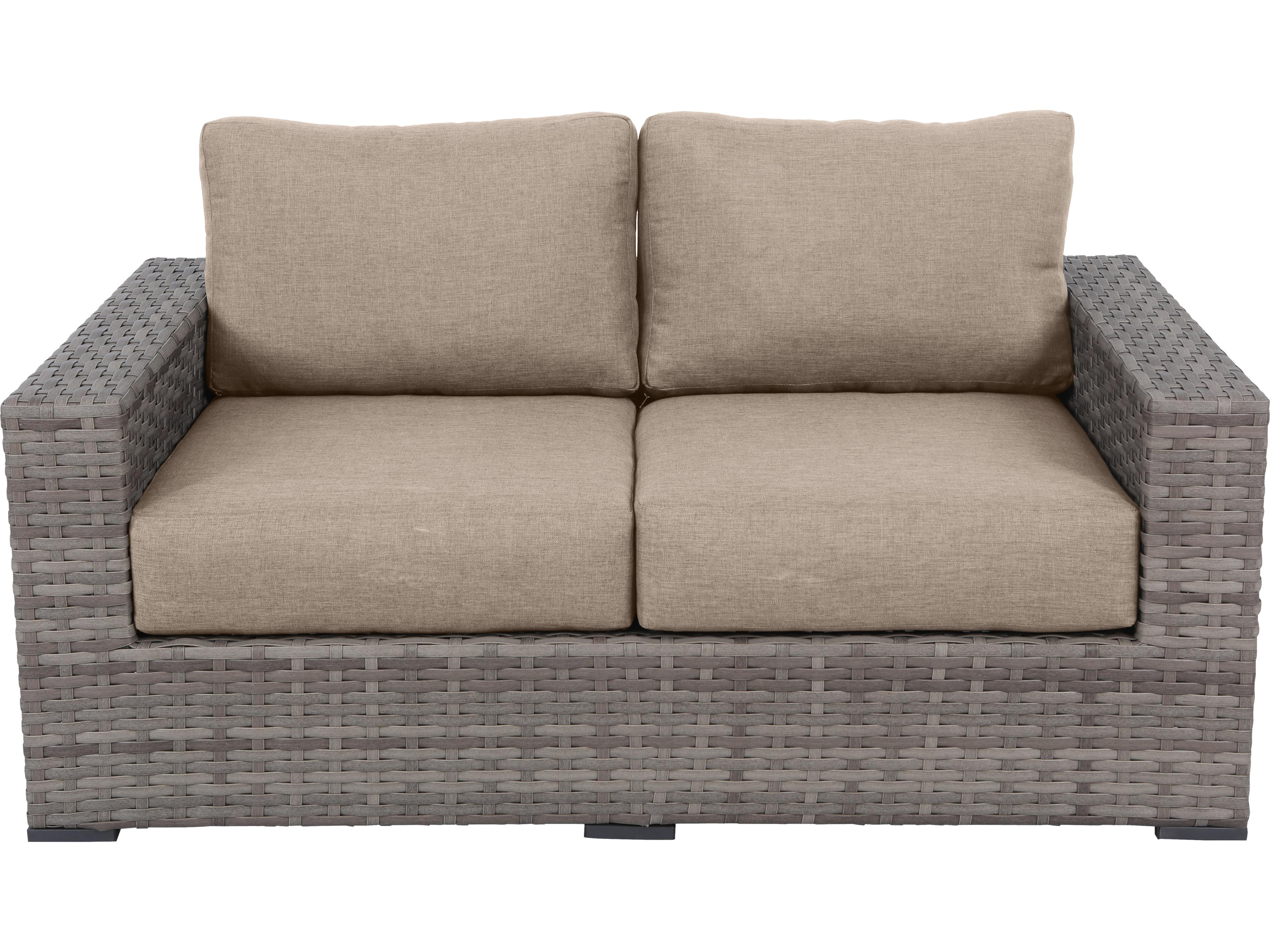 Teva Bali Wicker Cushion Loveseat