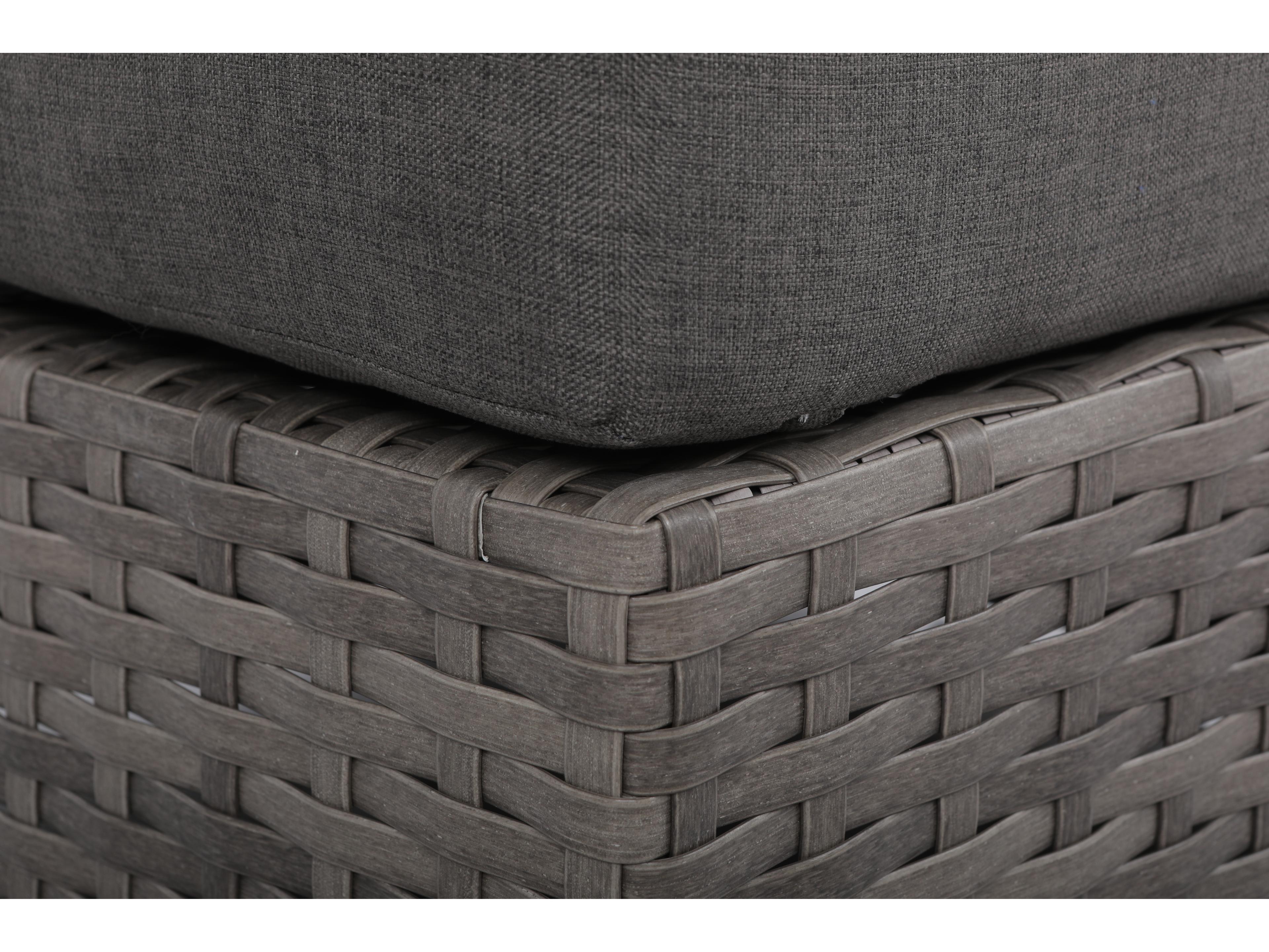 Teva Bali Wicker Outdoor Ottoman