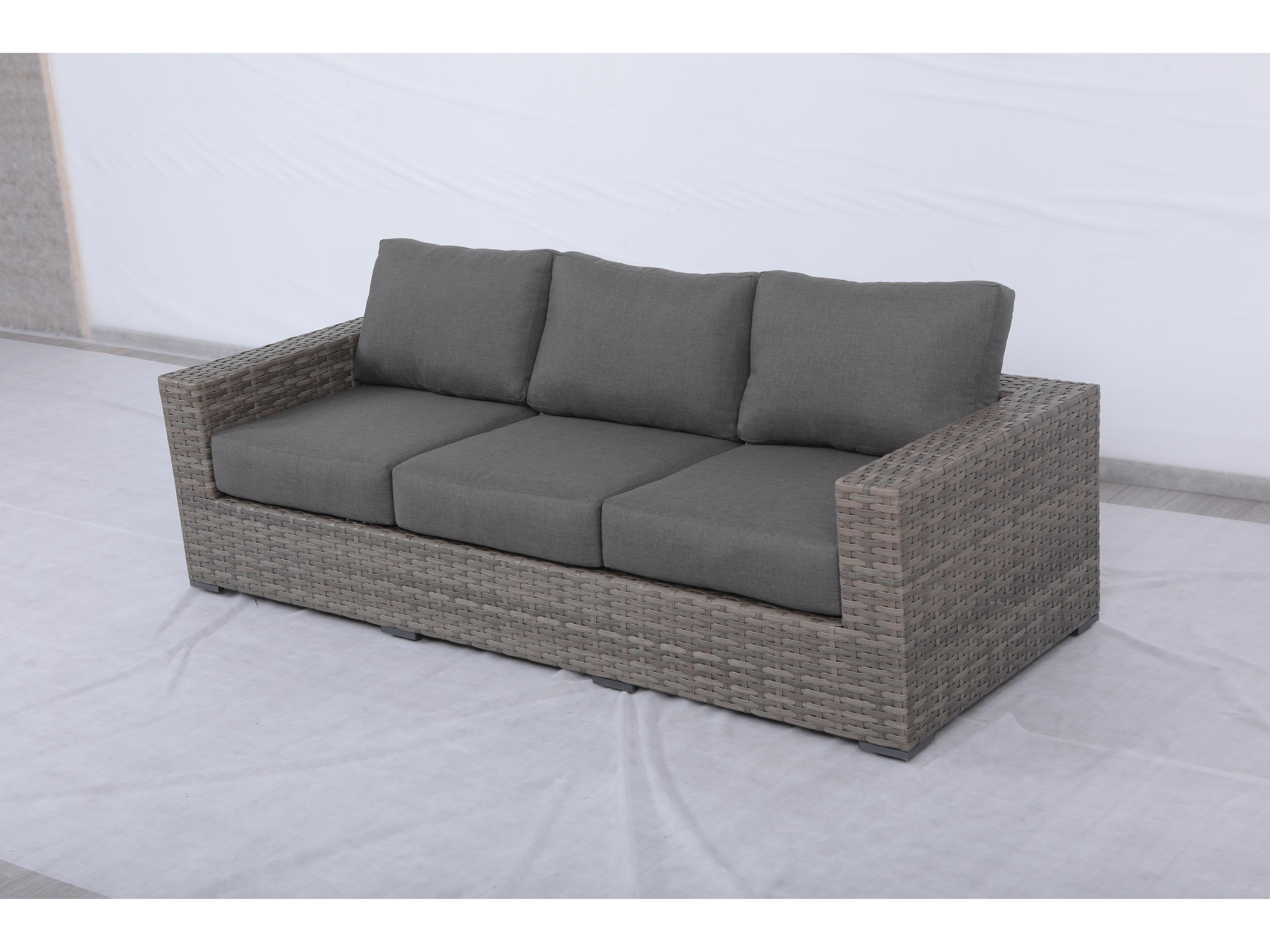 Teva Bali Wicker Outdoor Patio Sofa