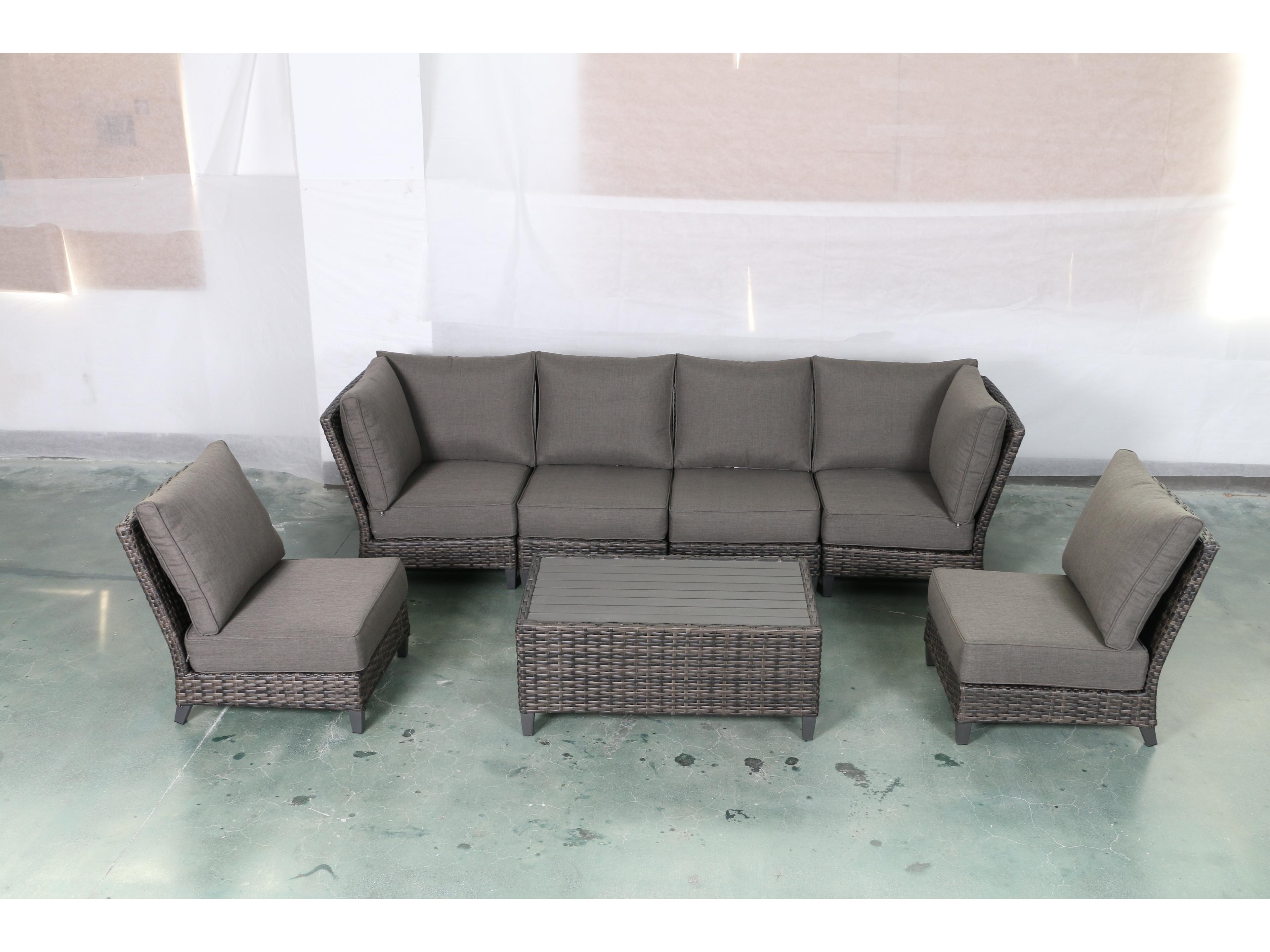 Teva Barbados 6 Piece Sectional Set with 2 Corners