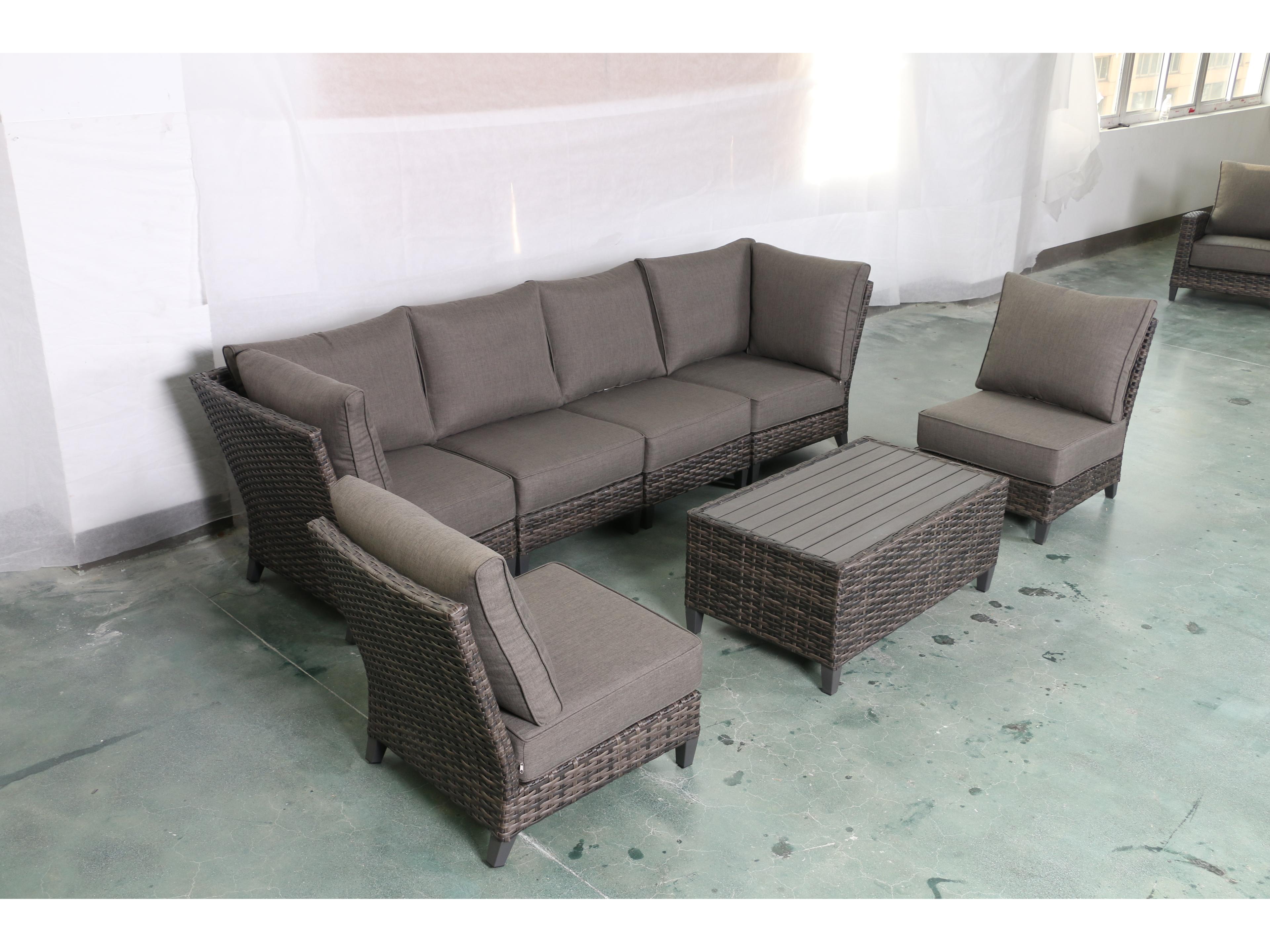 Teva Barbados 6 Piece Sectional Set with 2 Corners