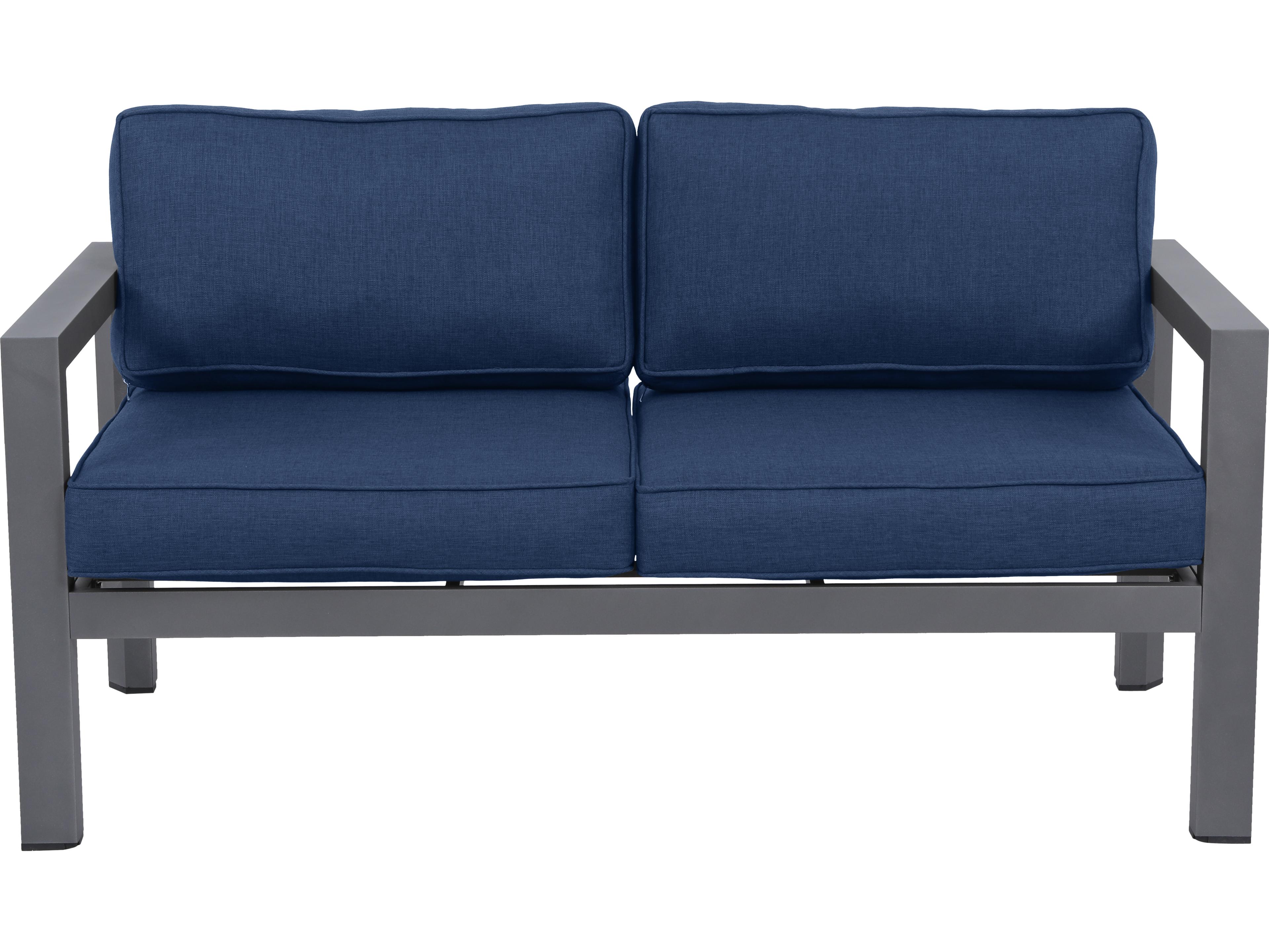 Teva Cabo Aluminum Cushion Loveseat