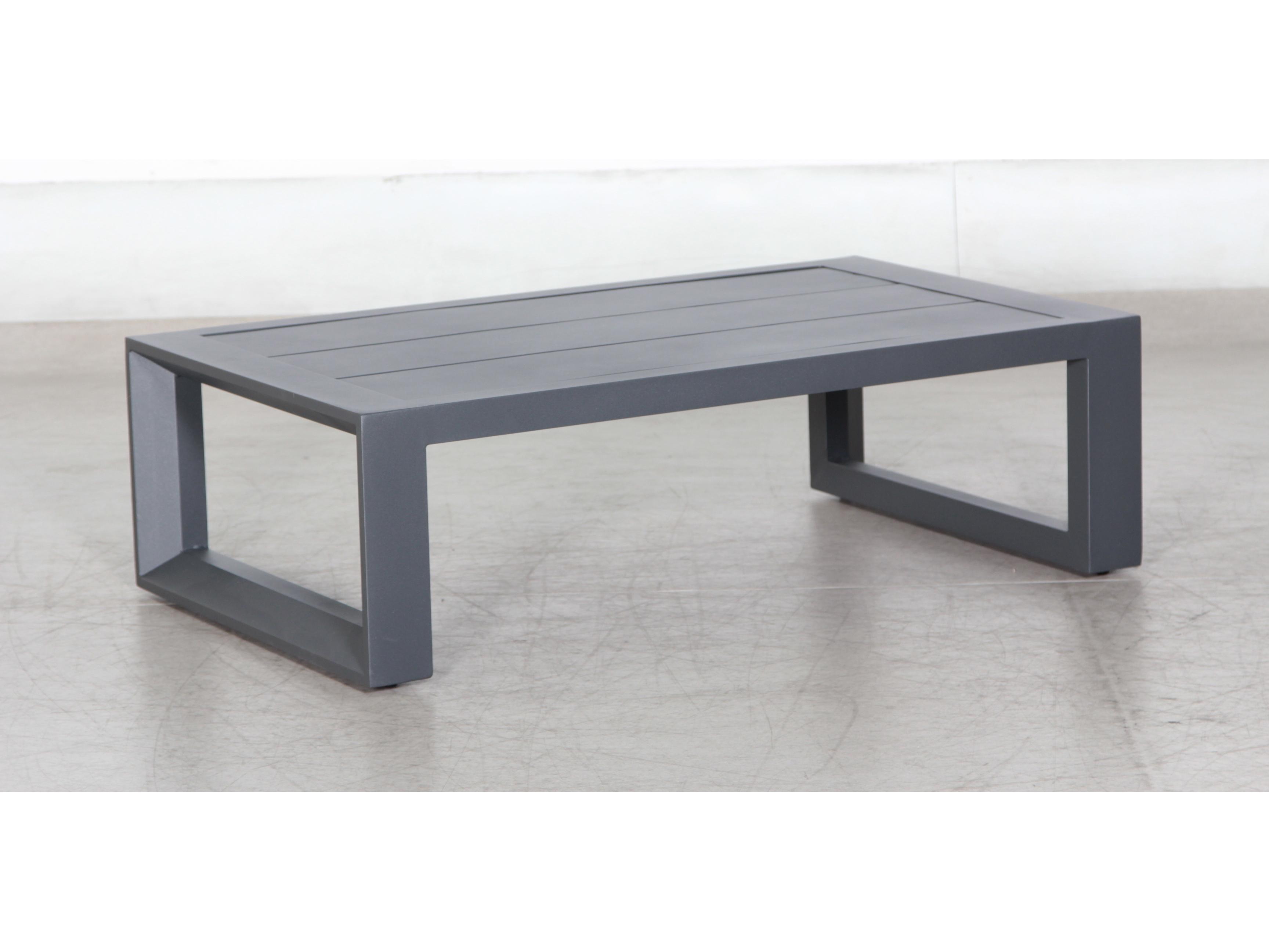Teva Paris Aluminum Rectangular Outdoor Coffee Table