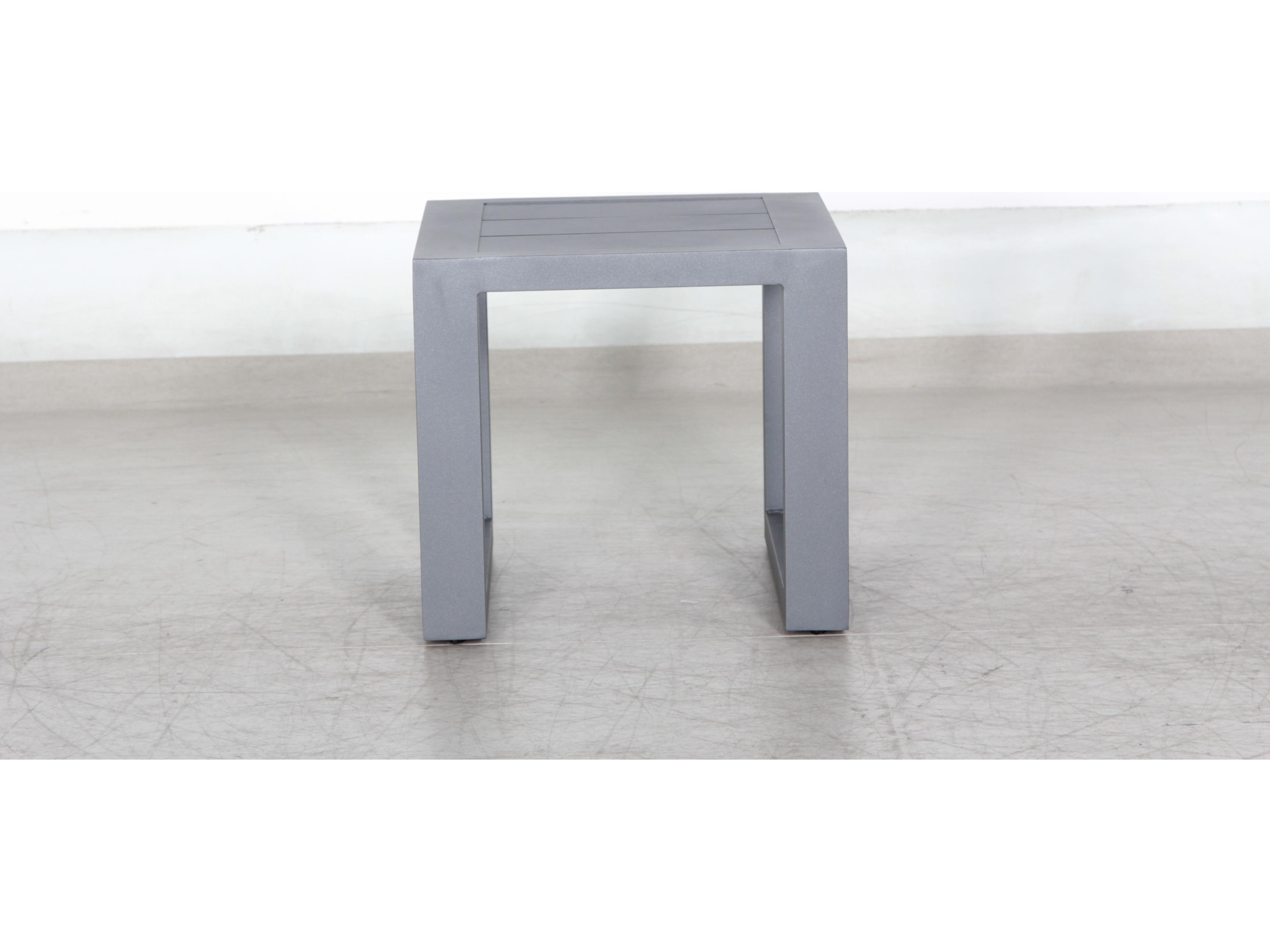 Teva Paris Aluminum Square Patio End Table