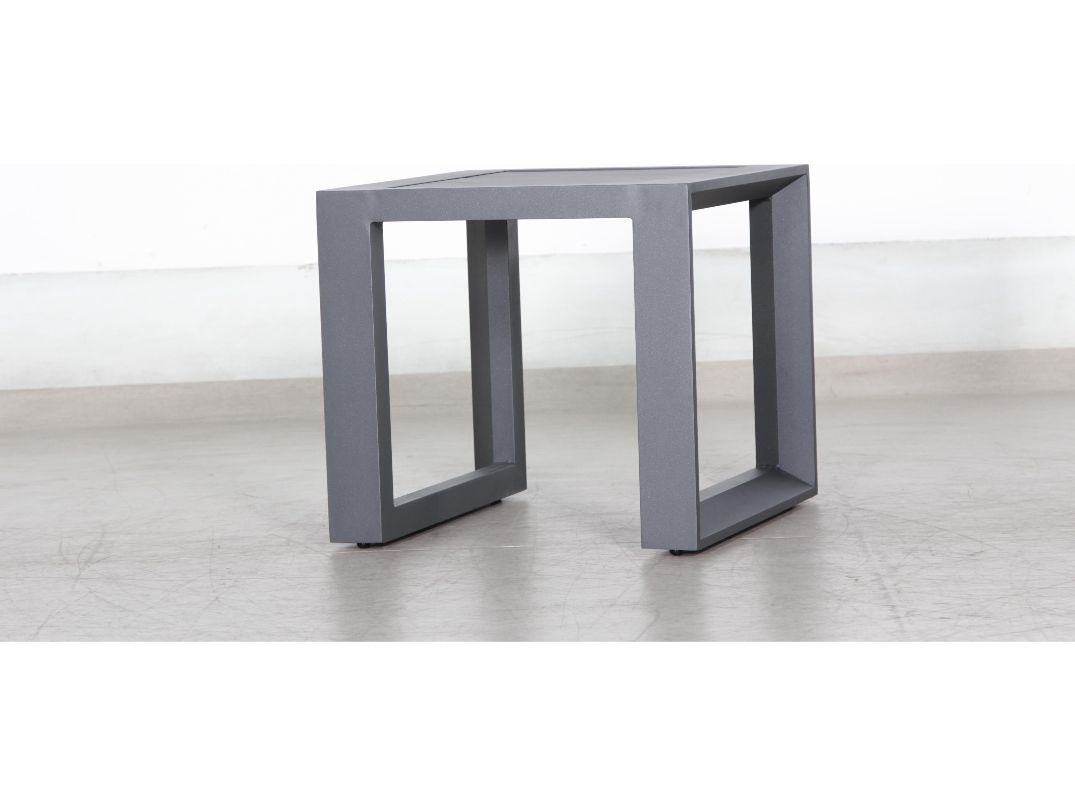 Teva Paris Aluminum Square Patio End Table
