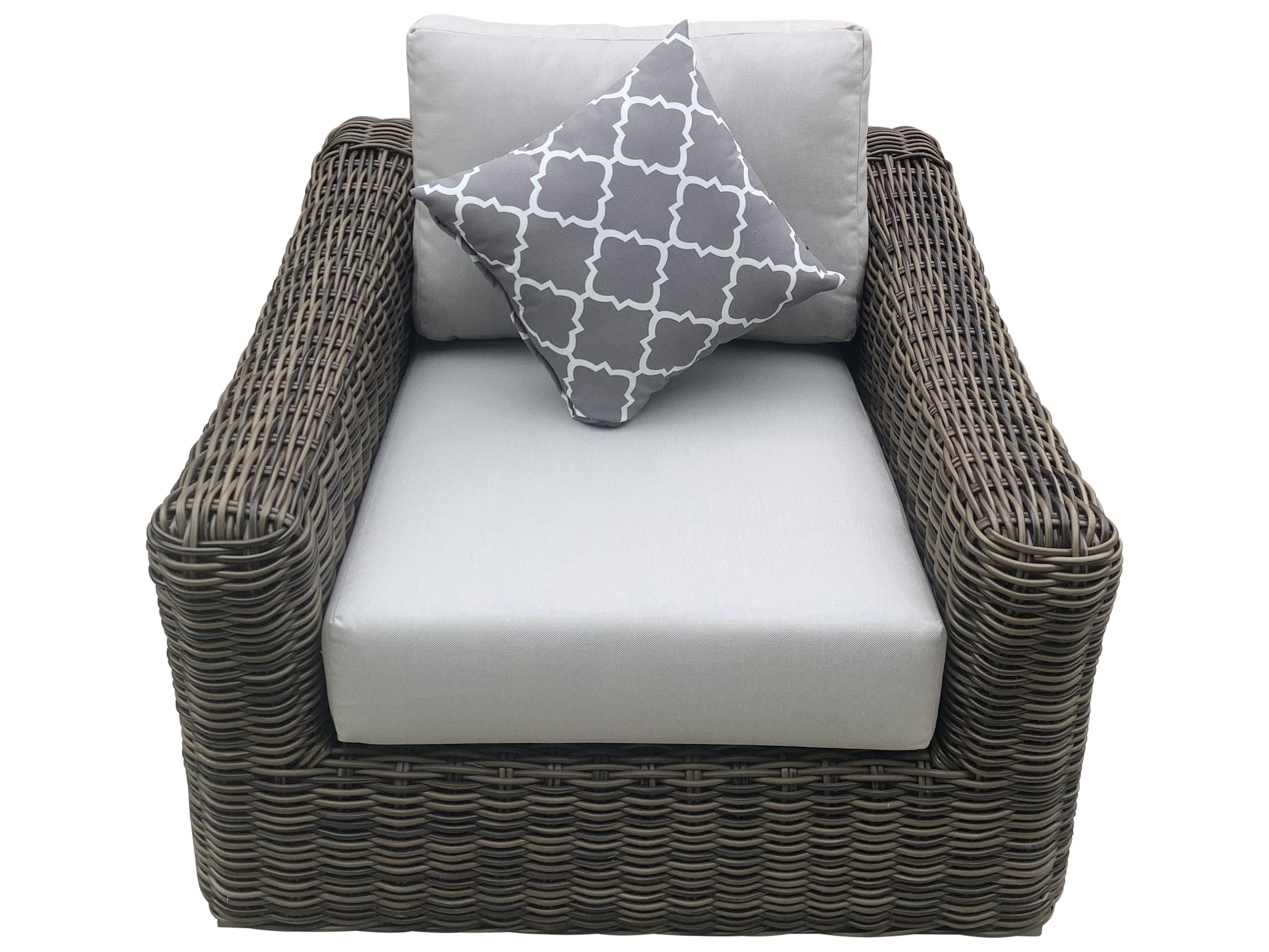 Teva Monterey Outdoor Patio Club Chair with Cushion