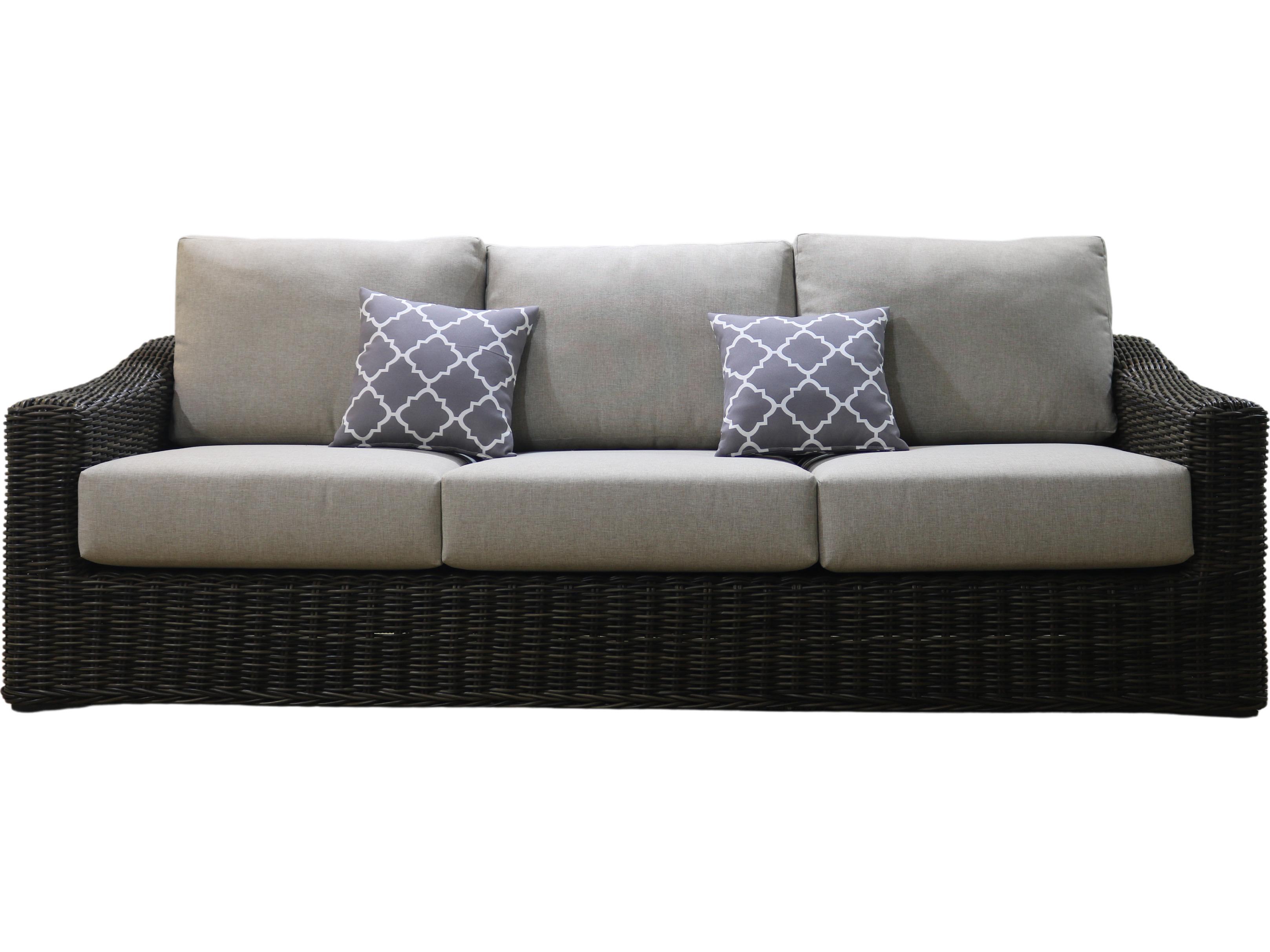 Teva Catalina Wicker Cushion Sofa