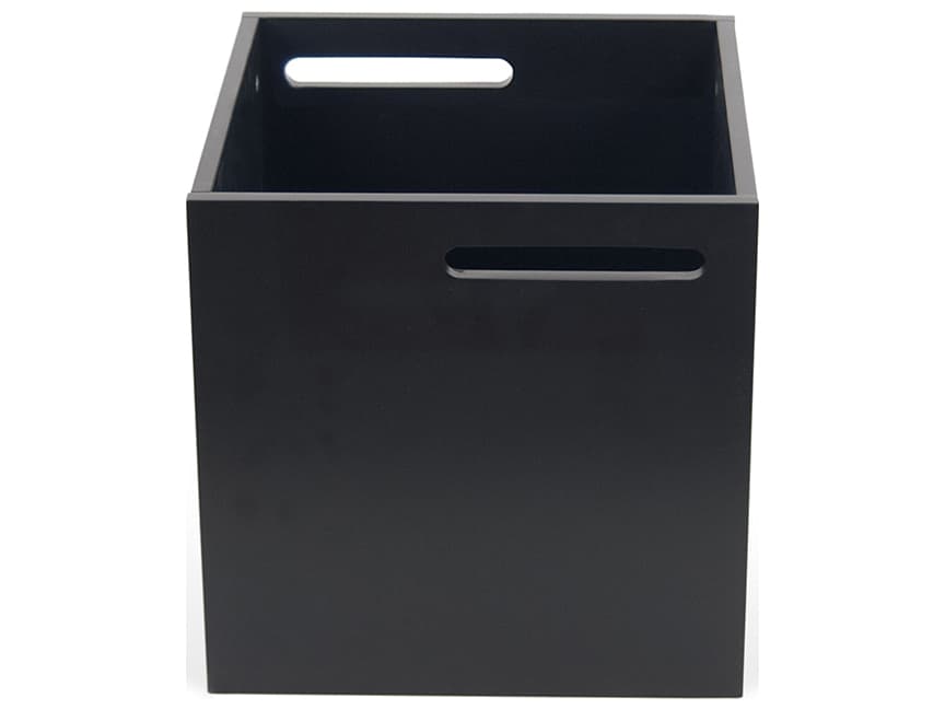 TemaHome Berlin Pure Black Storage Bin