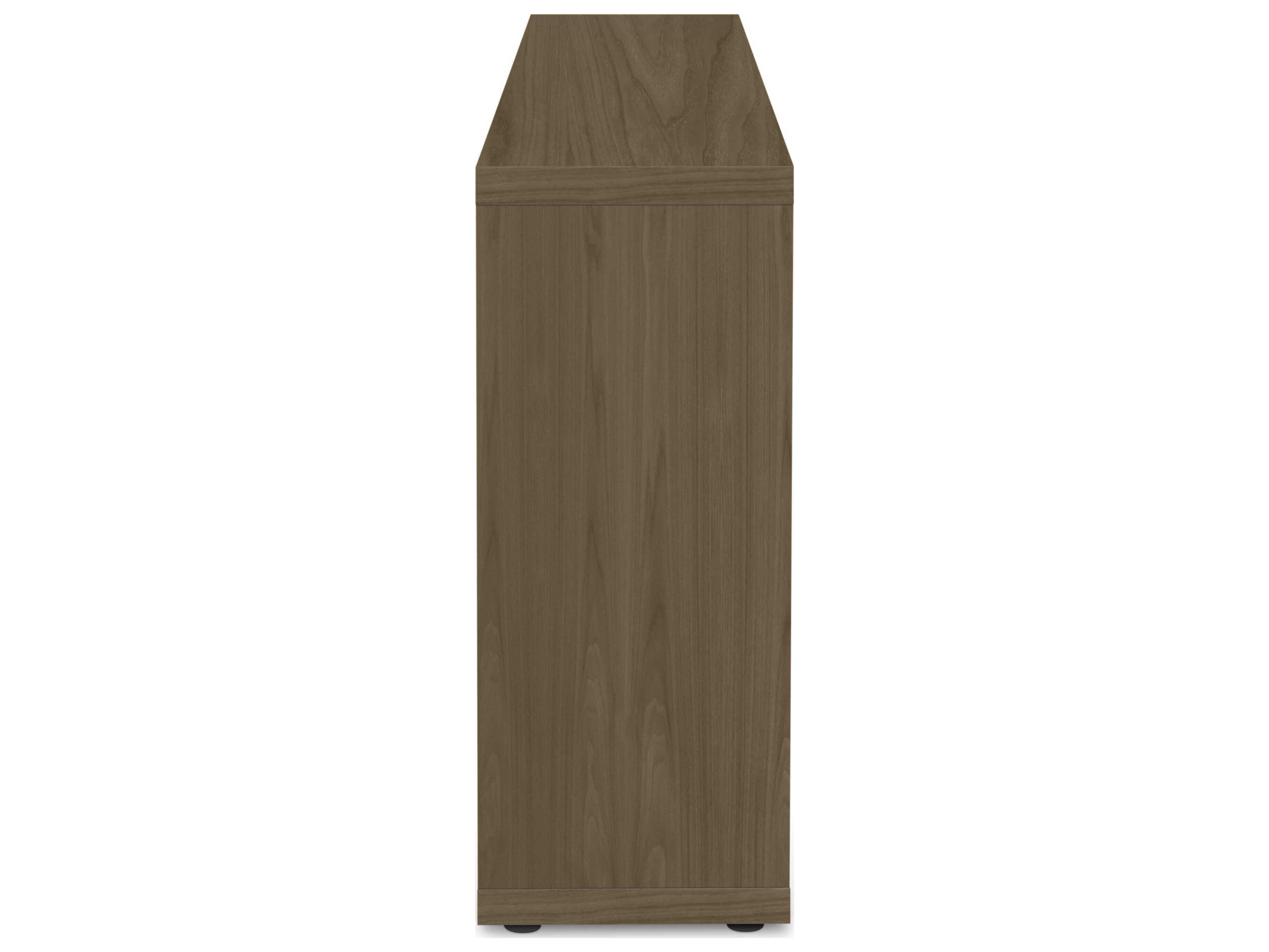 TemaHome Berlin Rectangular Wood Walnut Console Table