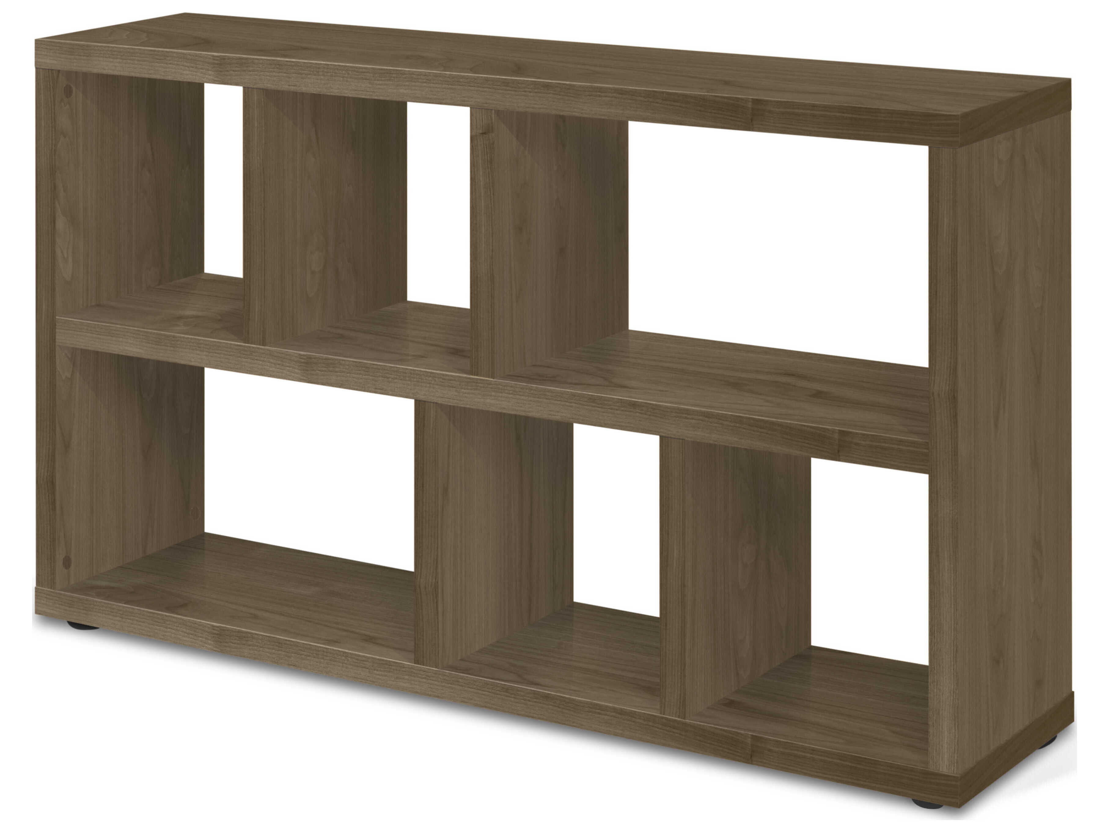 TemaHome Berlin Rectangular Wood Walnut Console Table