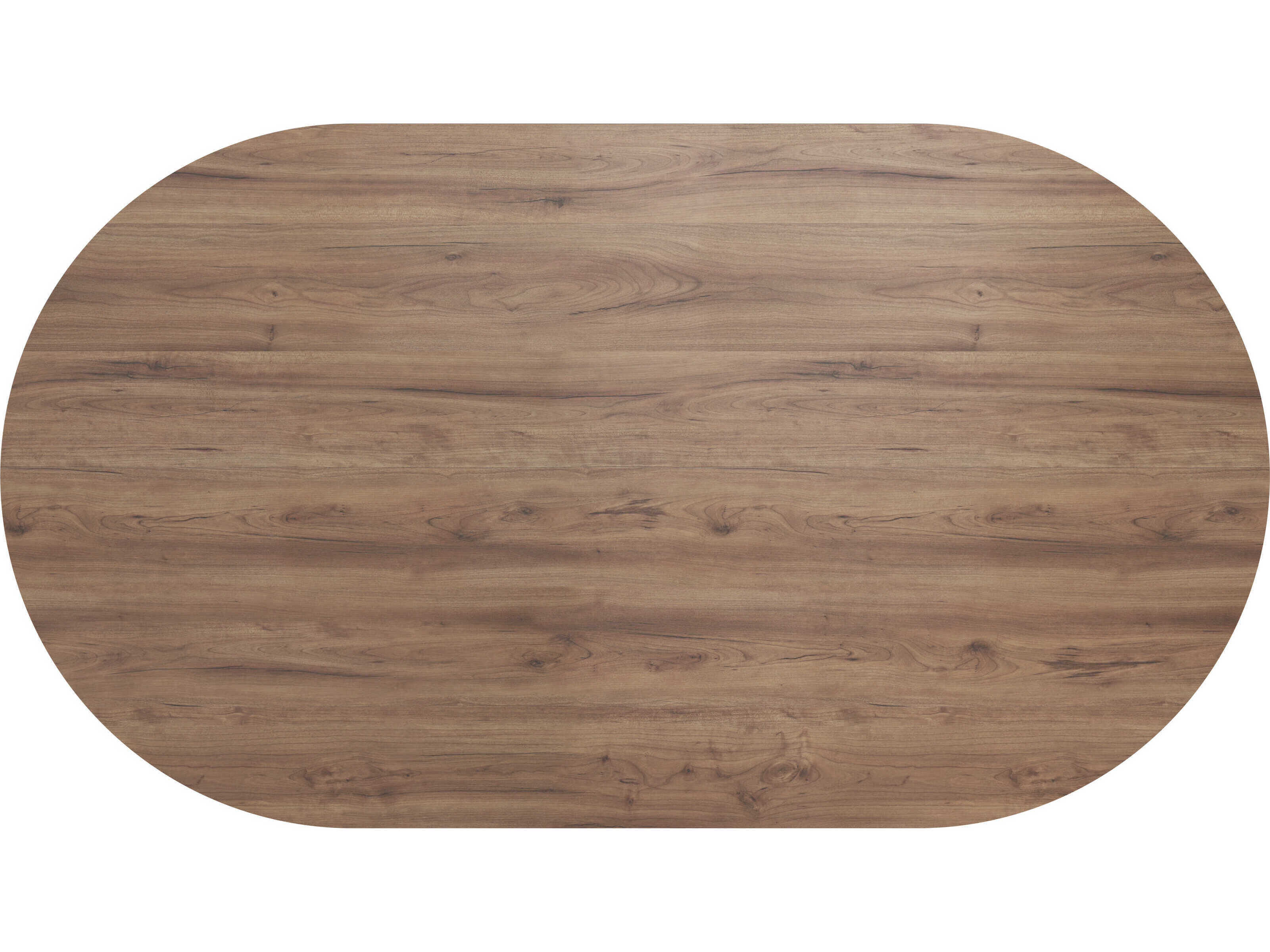 TemaHome Lago Oval Wood Walnut Veneer Dining Table