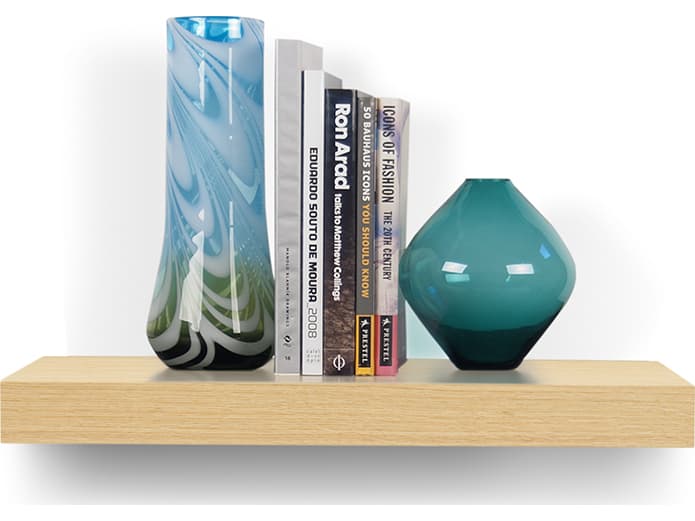 TemaHome Balda Oak 24" Wall Shelf