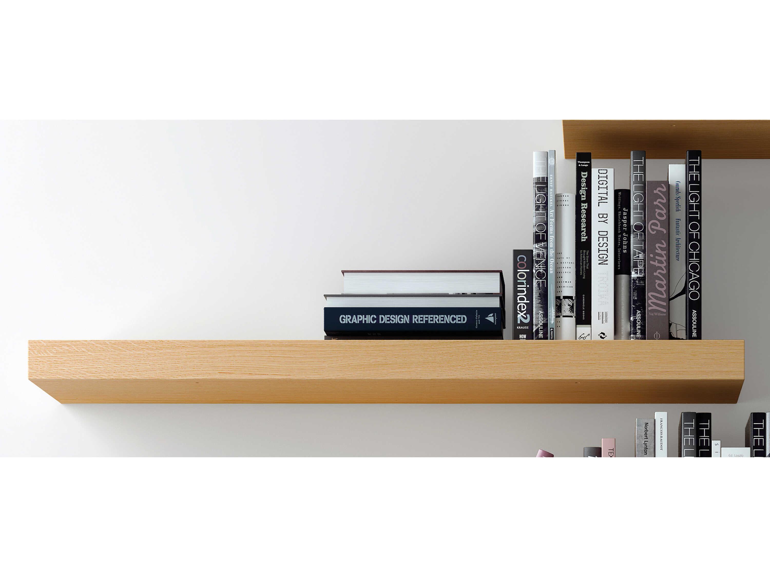 TemaHome Balda Oak 35" Wall Shelf