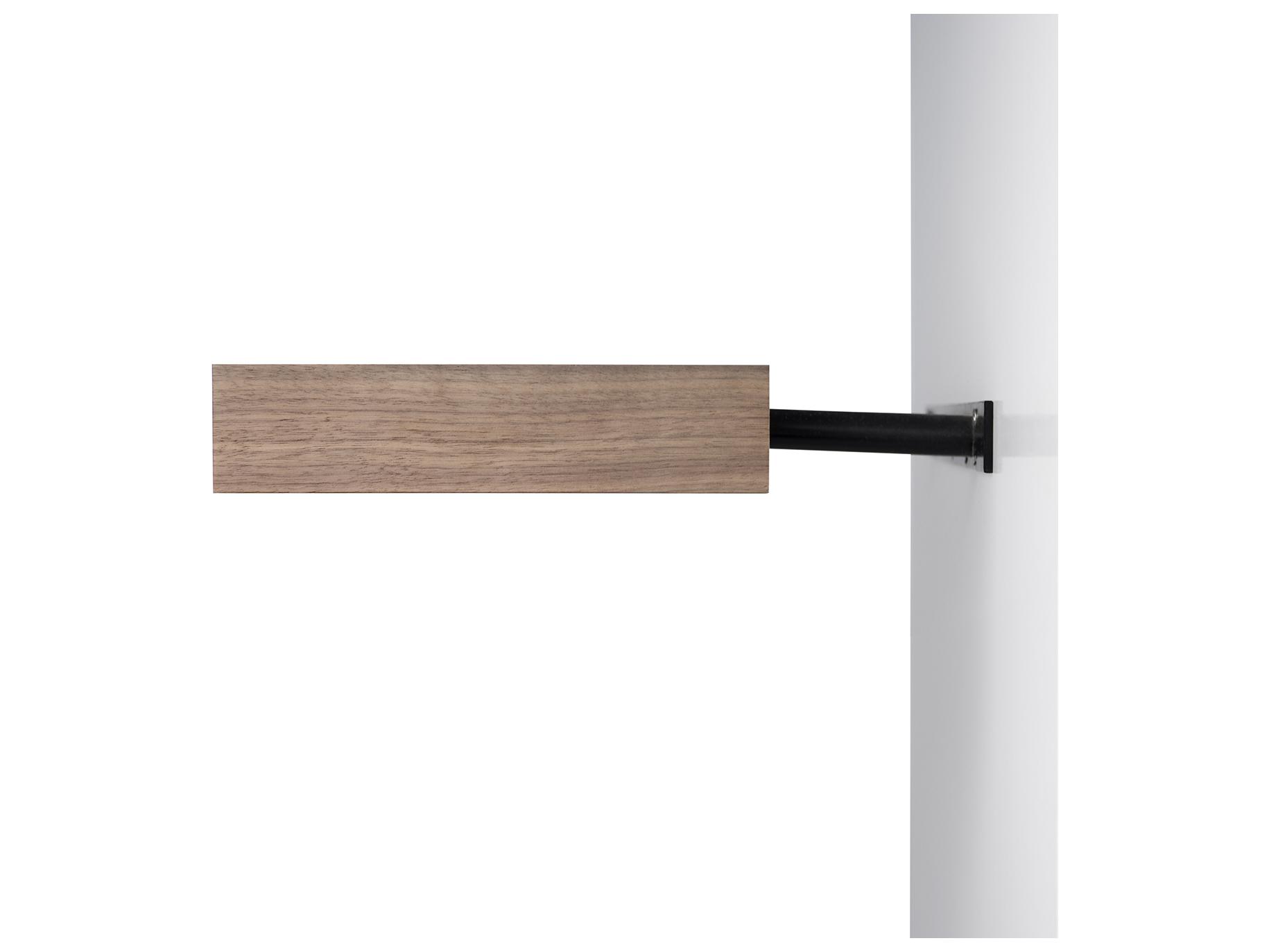 TemaHome Balda Walnut 24" Wall Shelf