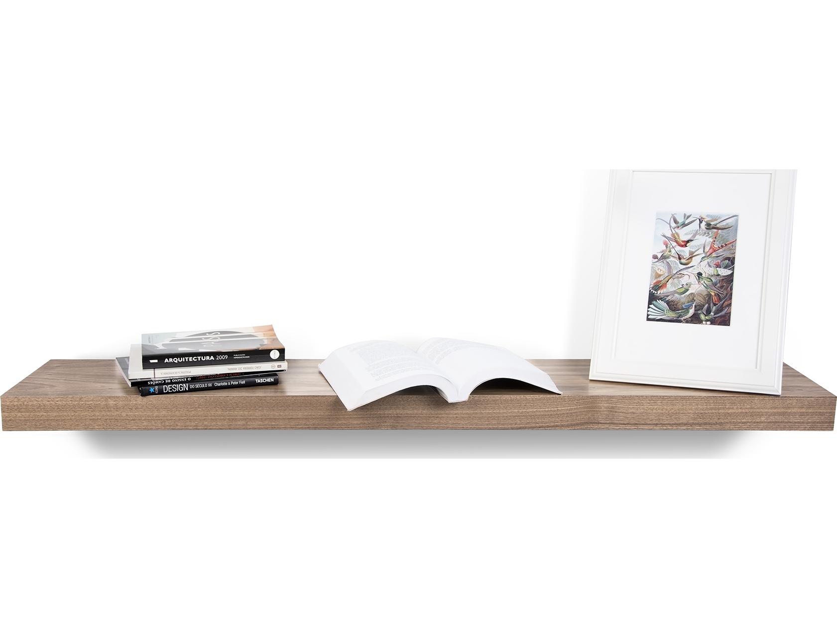TemaHome Balda Walnut 47" Wall Shelf