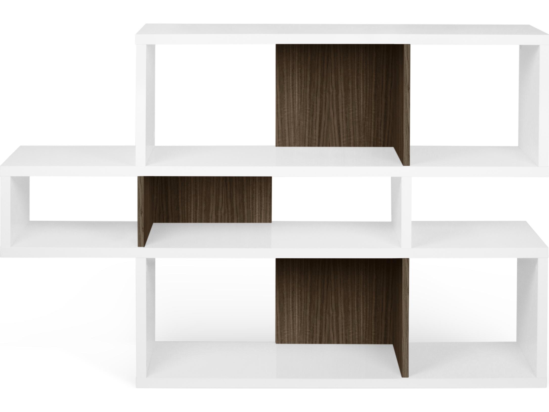 TemaHome London Pure White Frame Bookcase
