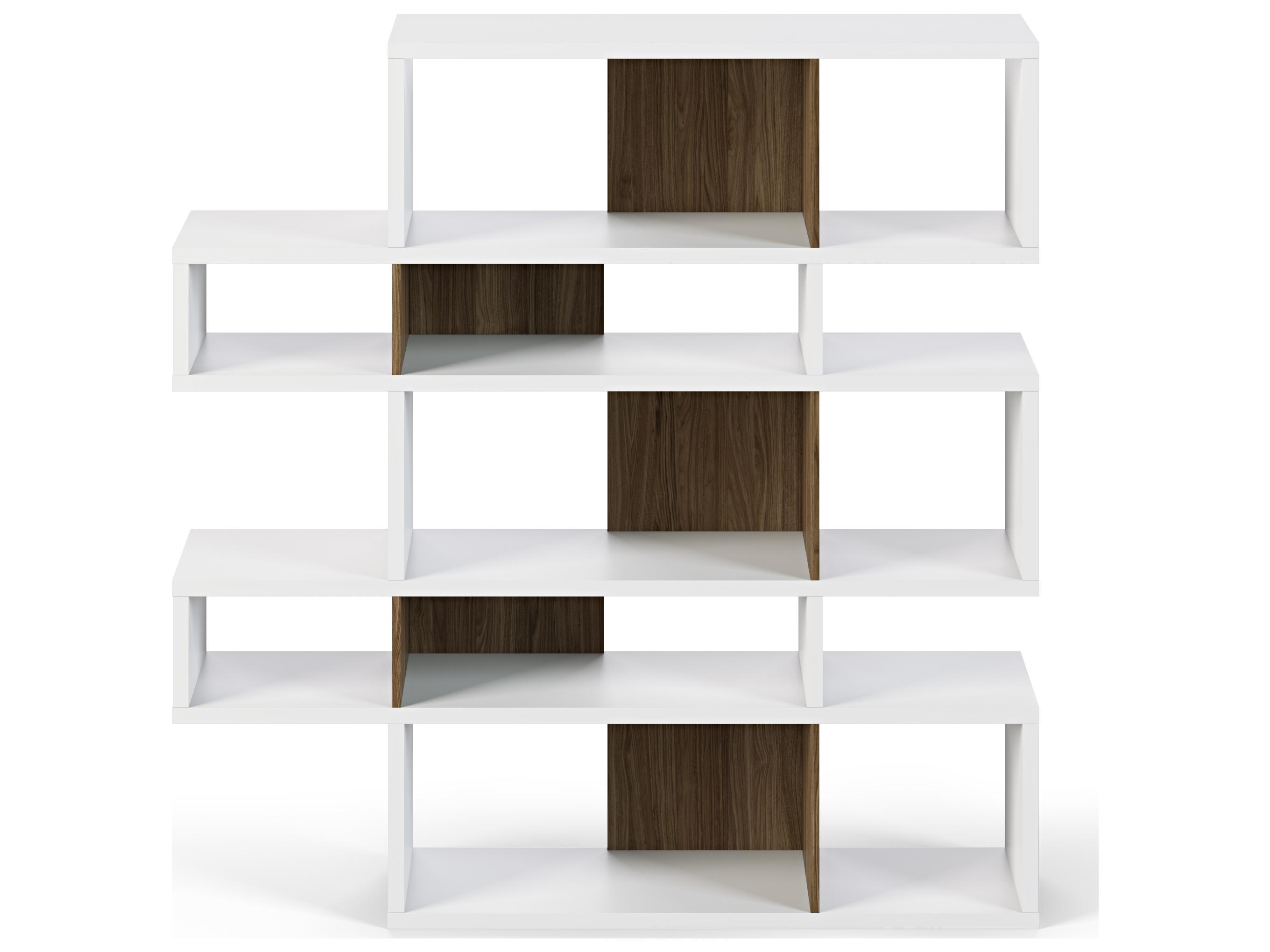 TemaHome London Pure White Frame Bookcase