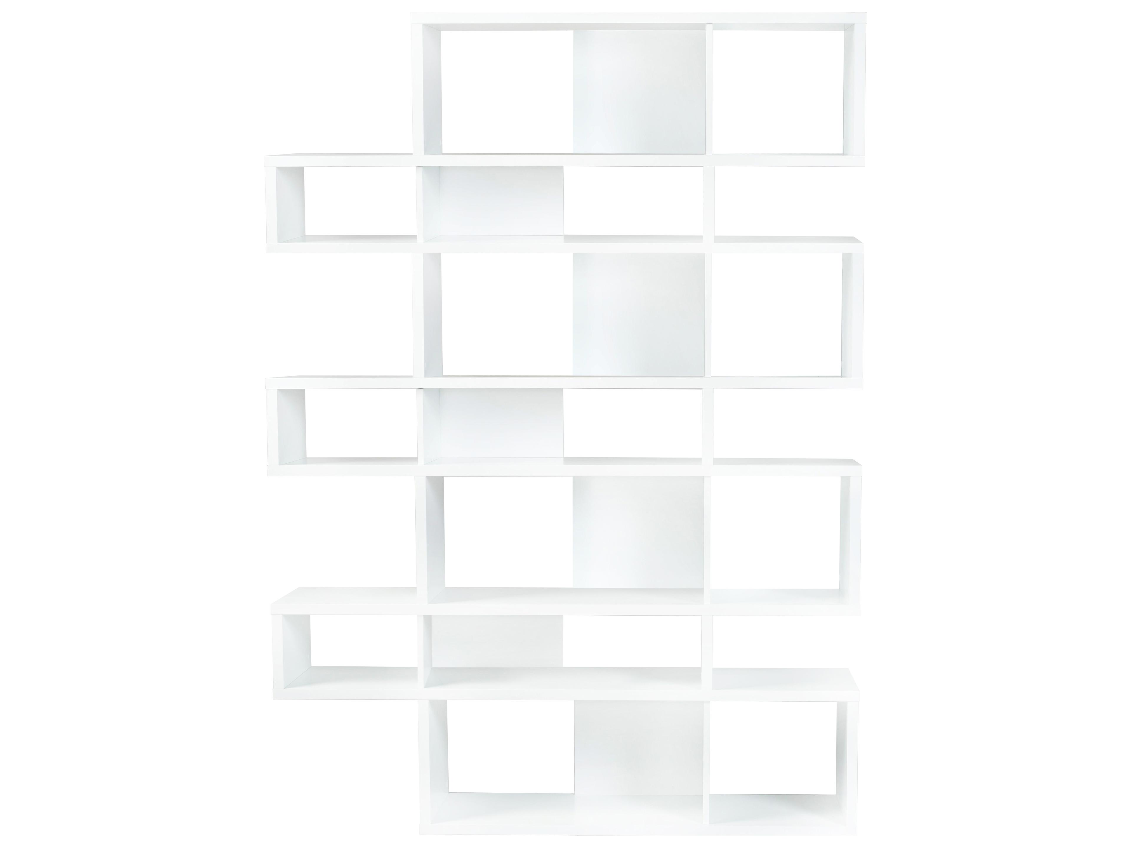 TemaHome London Pure White Frame Bookcase