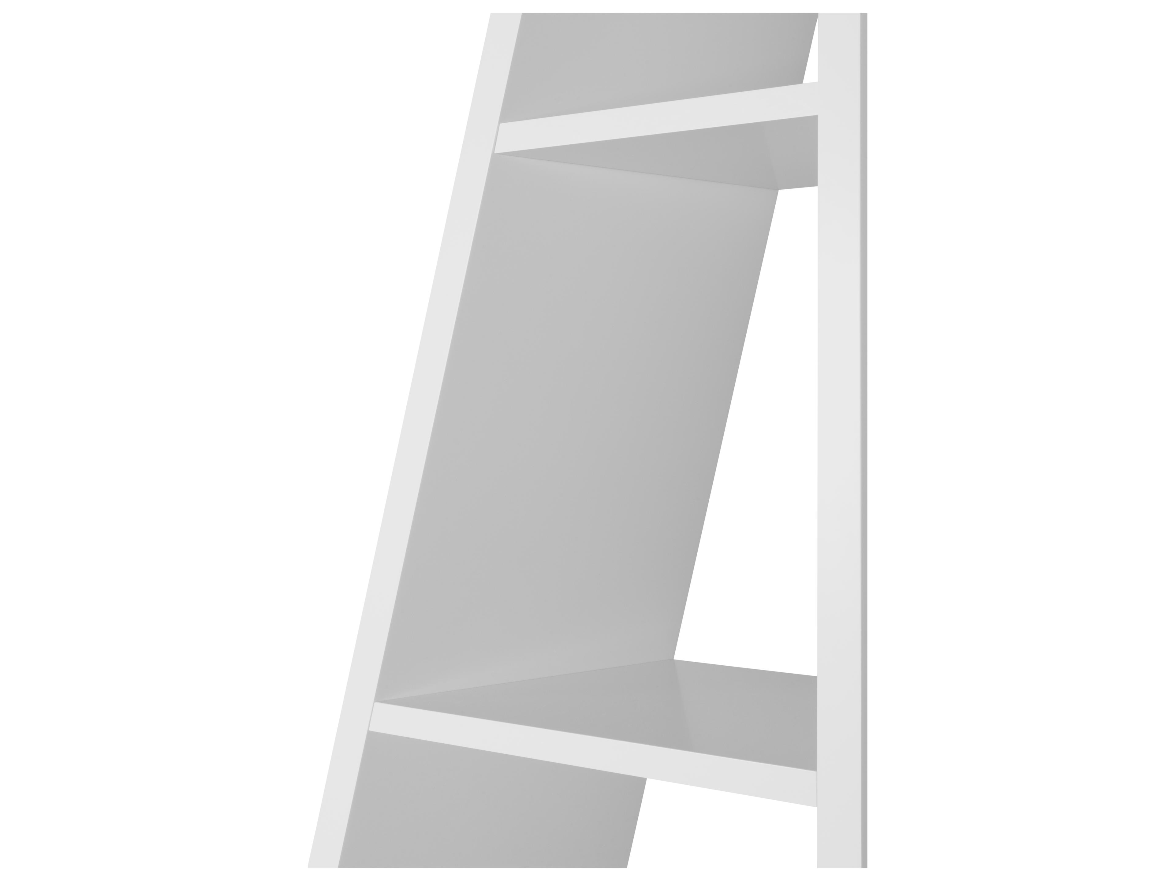 TemaHome Delta Pure White Bookcase