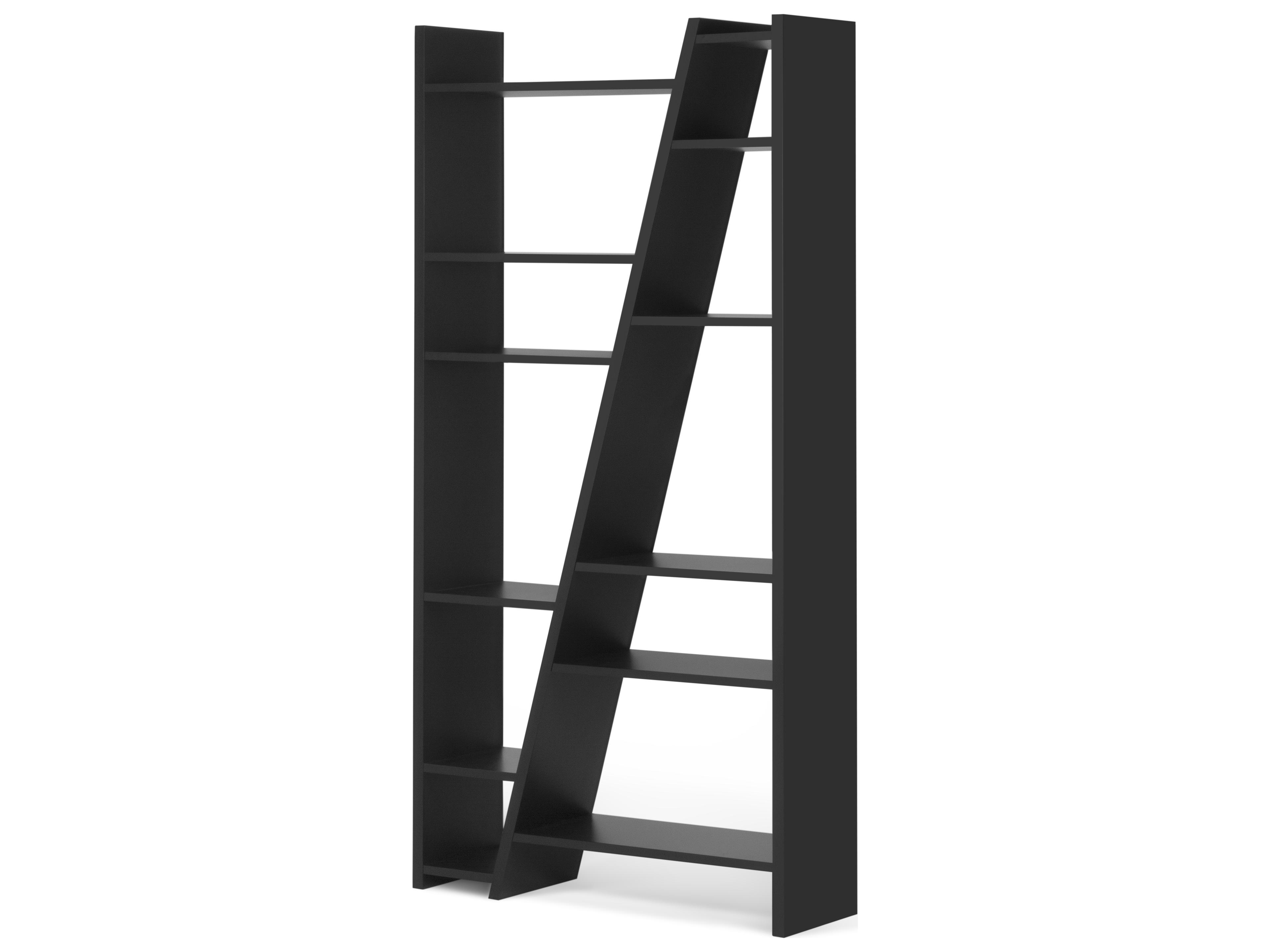 TemaHome Delta Pure Black Bookcase