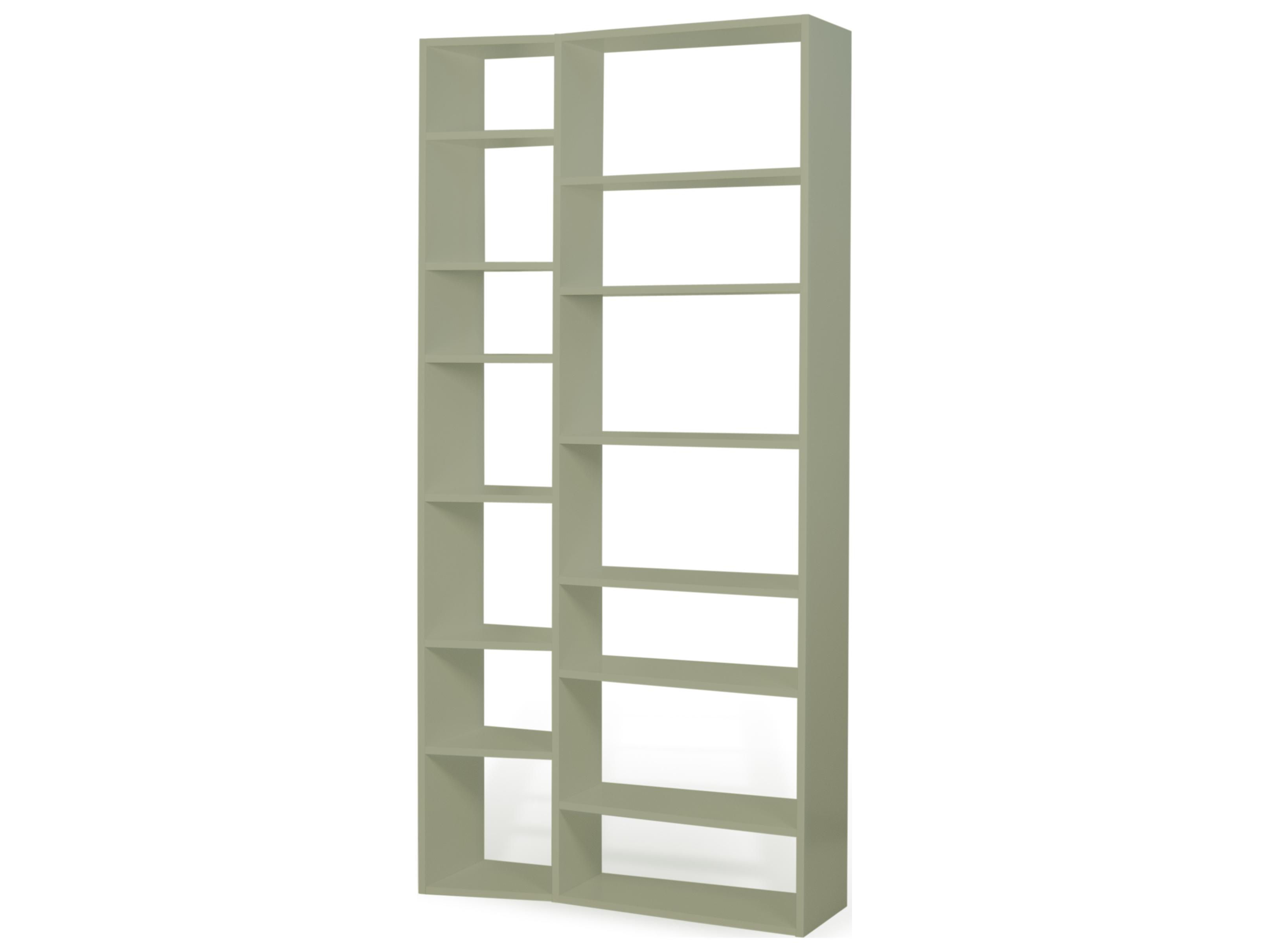 TemaHome Valsa Matte Grey Bookcase