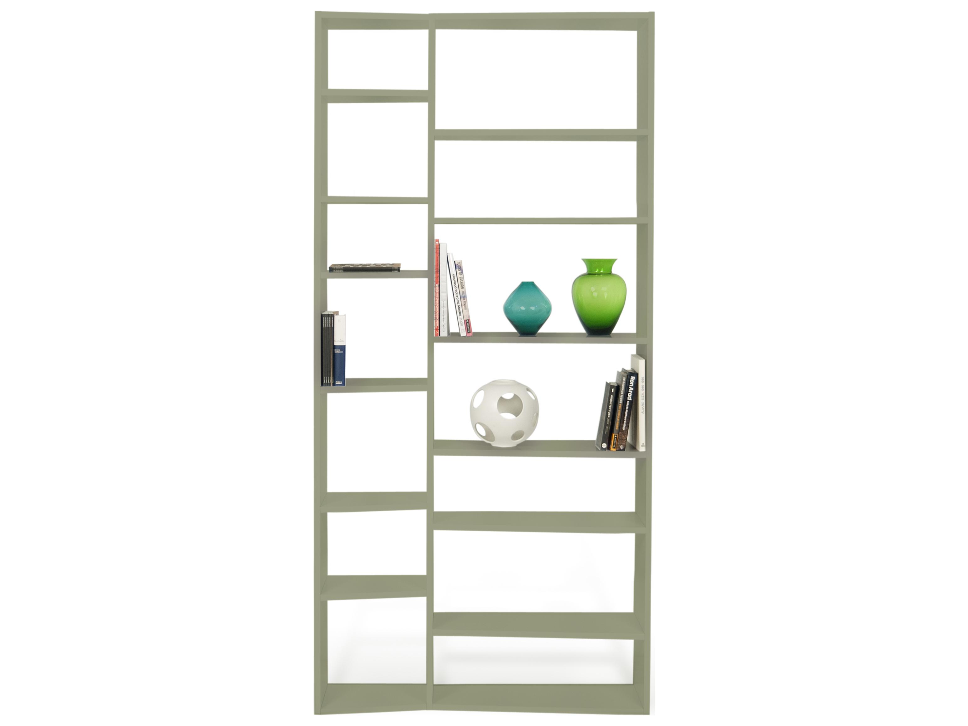 TemaHome Valsa Matte Grey Bookcase