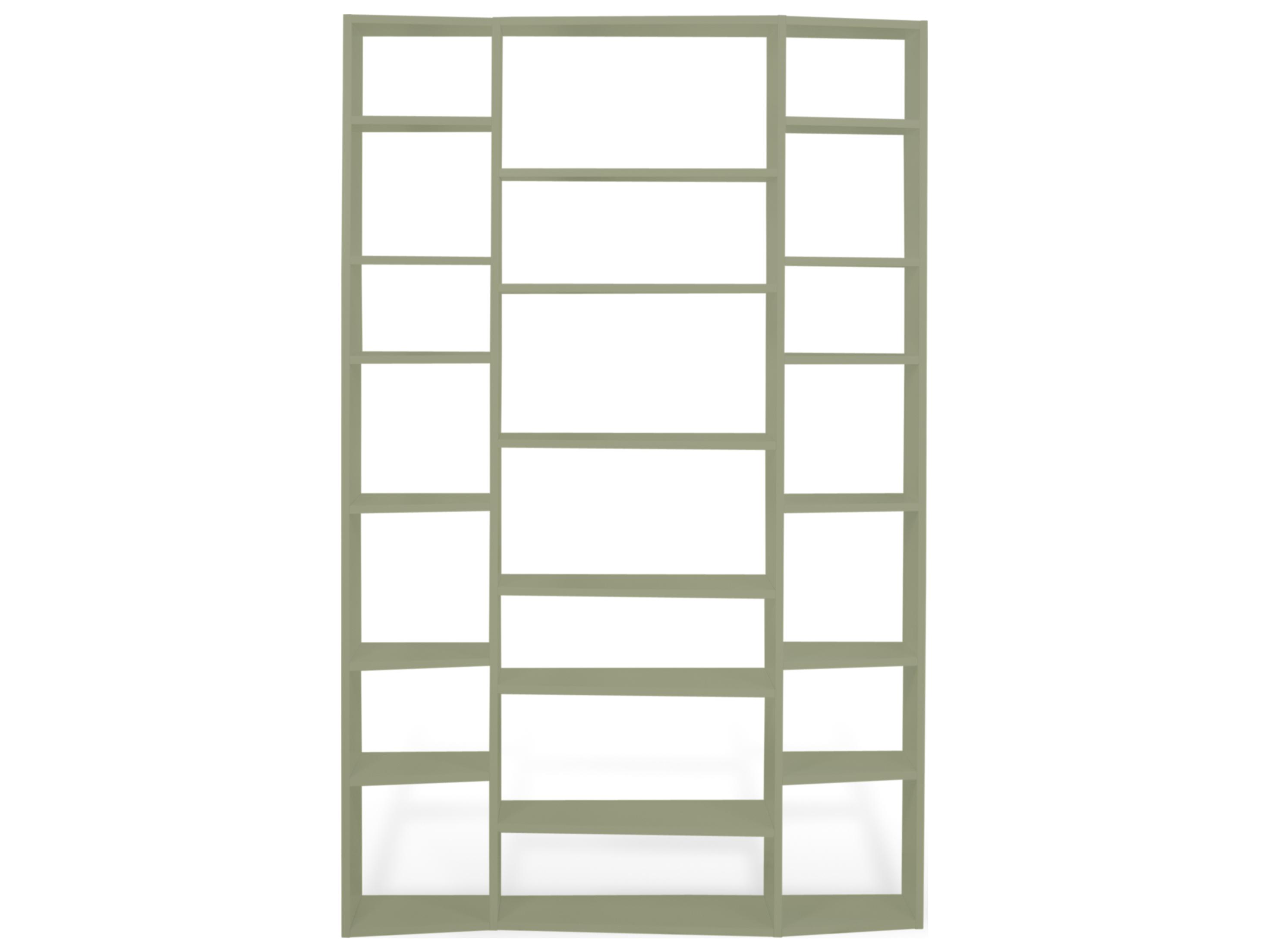 TemaHome Valsa Matte Grey Bookcase