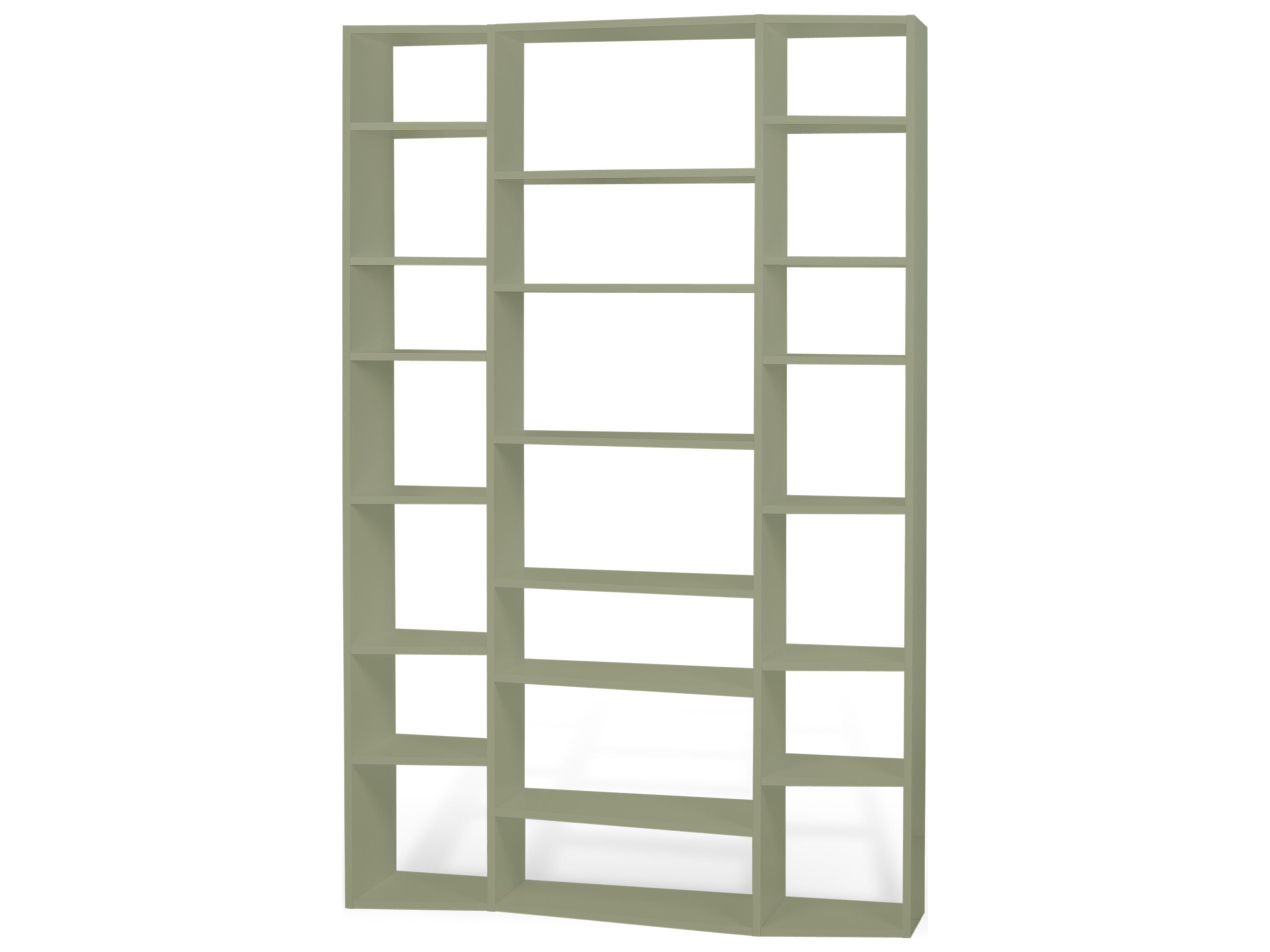 TemaHome Valsa Matte Grey Bookcase