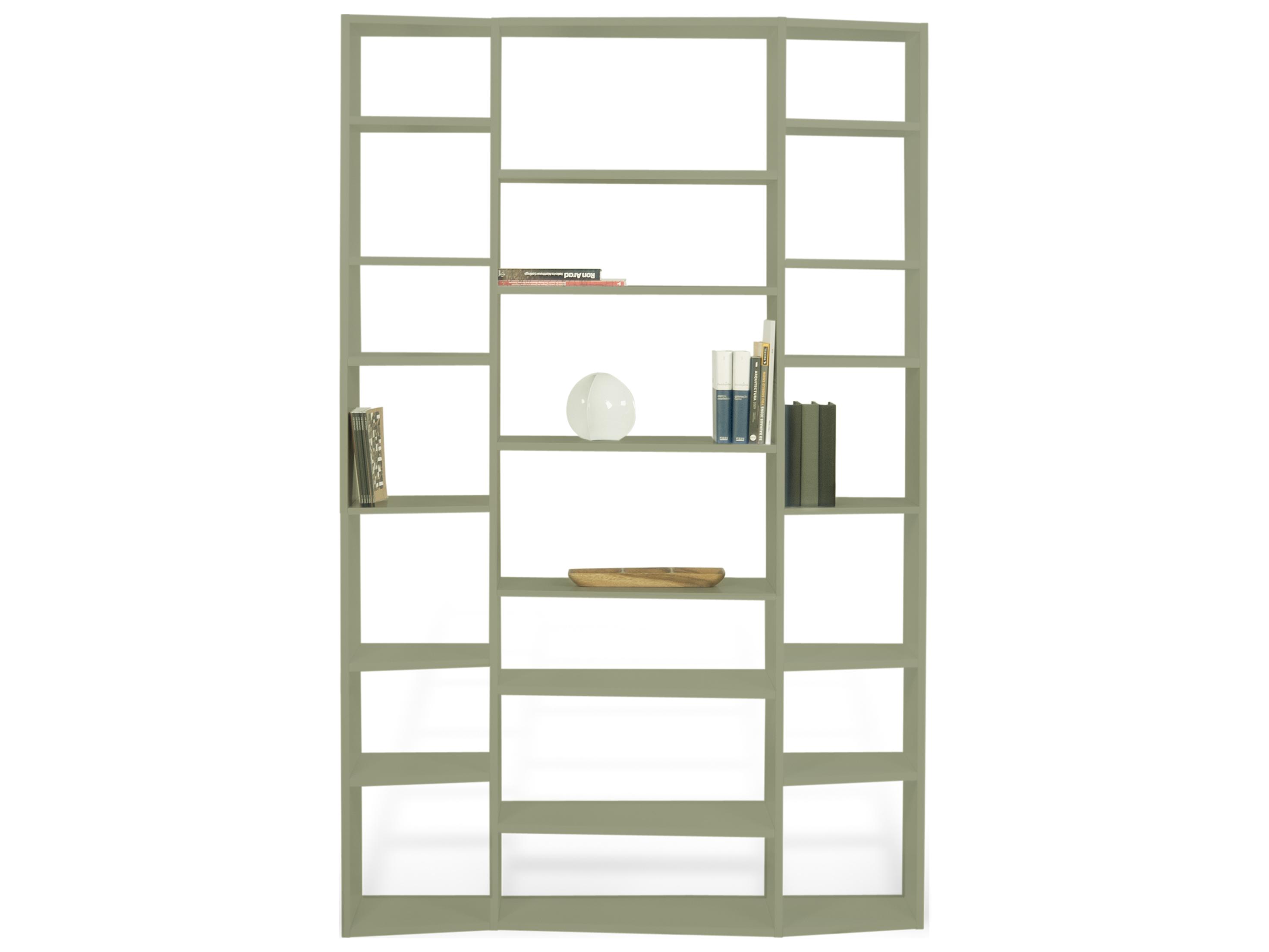 TemaHome Valsa Matte Grey Bookcase