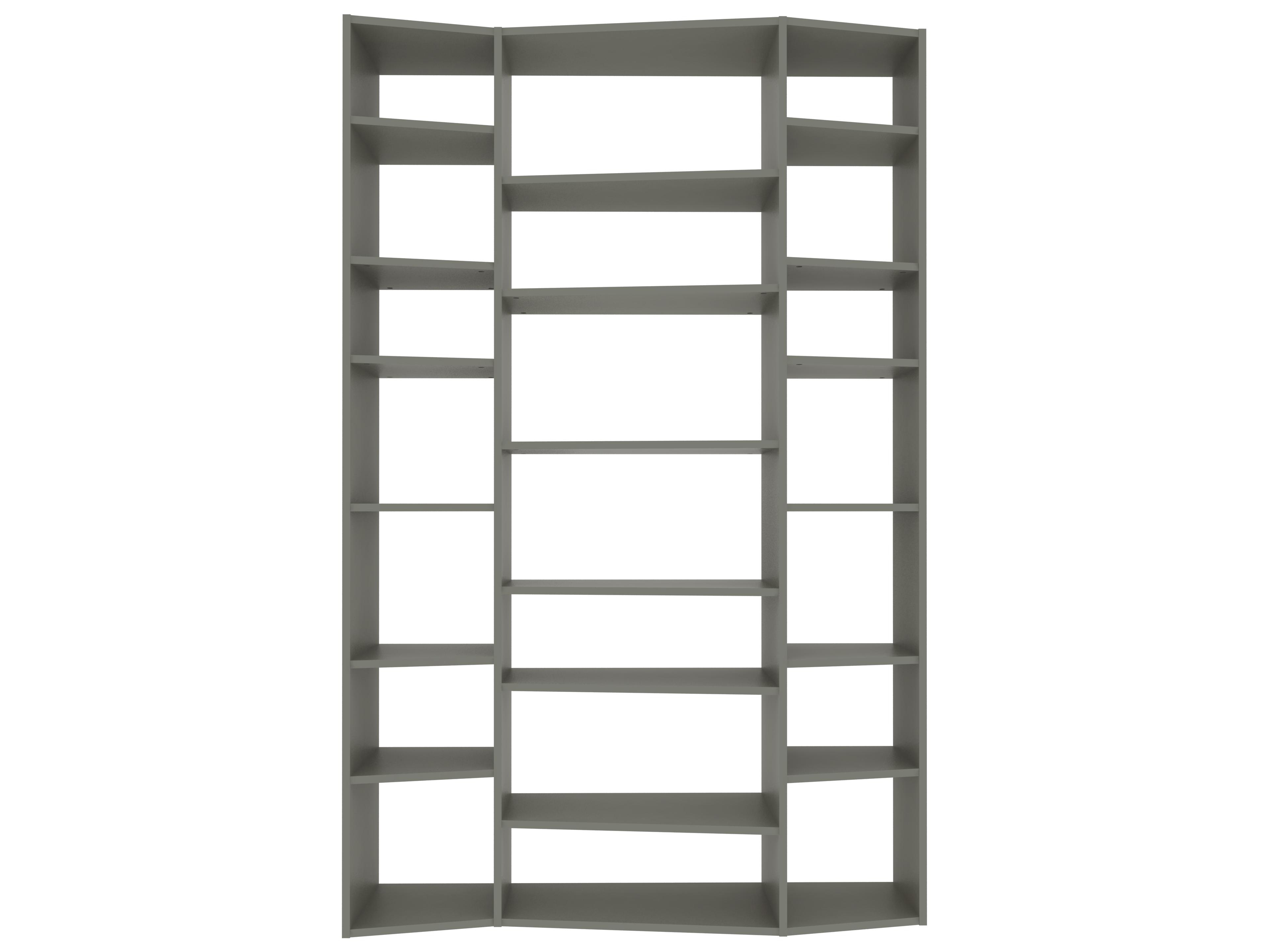 TemaHome Valsa Matte Grey Bookcase