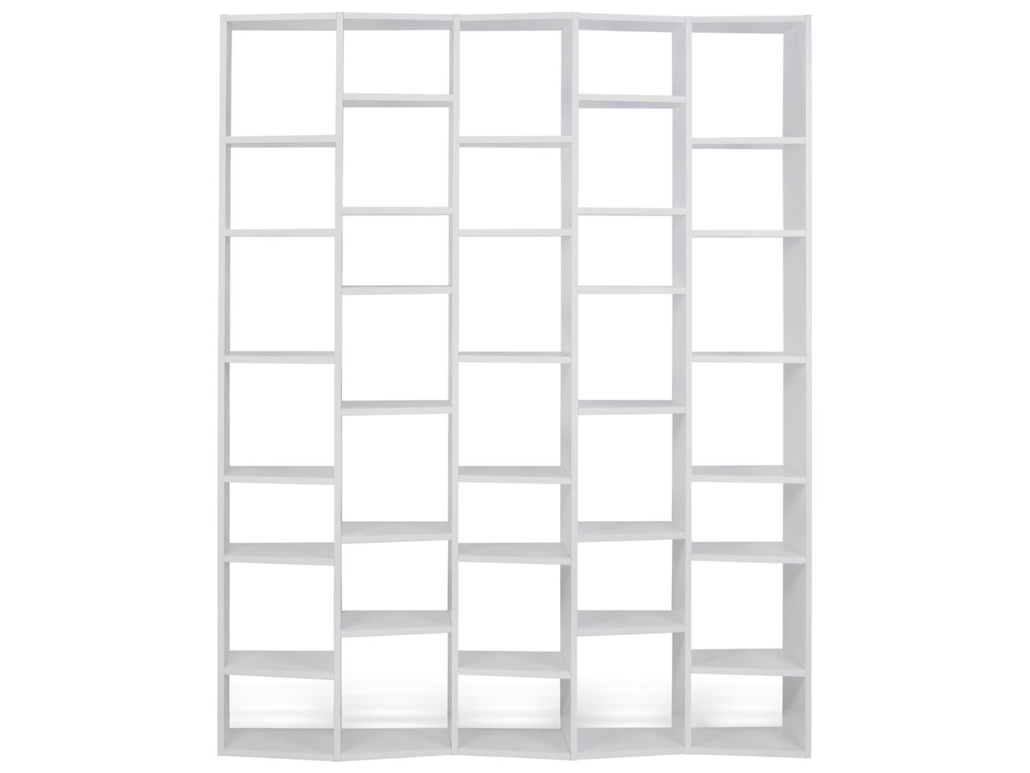 TemaHome Valsa Pure White Bookcase