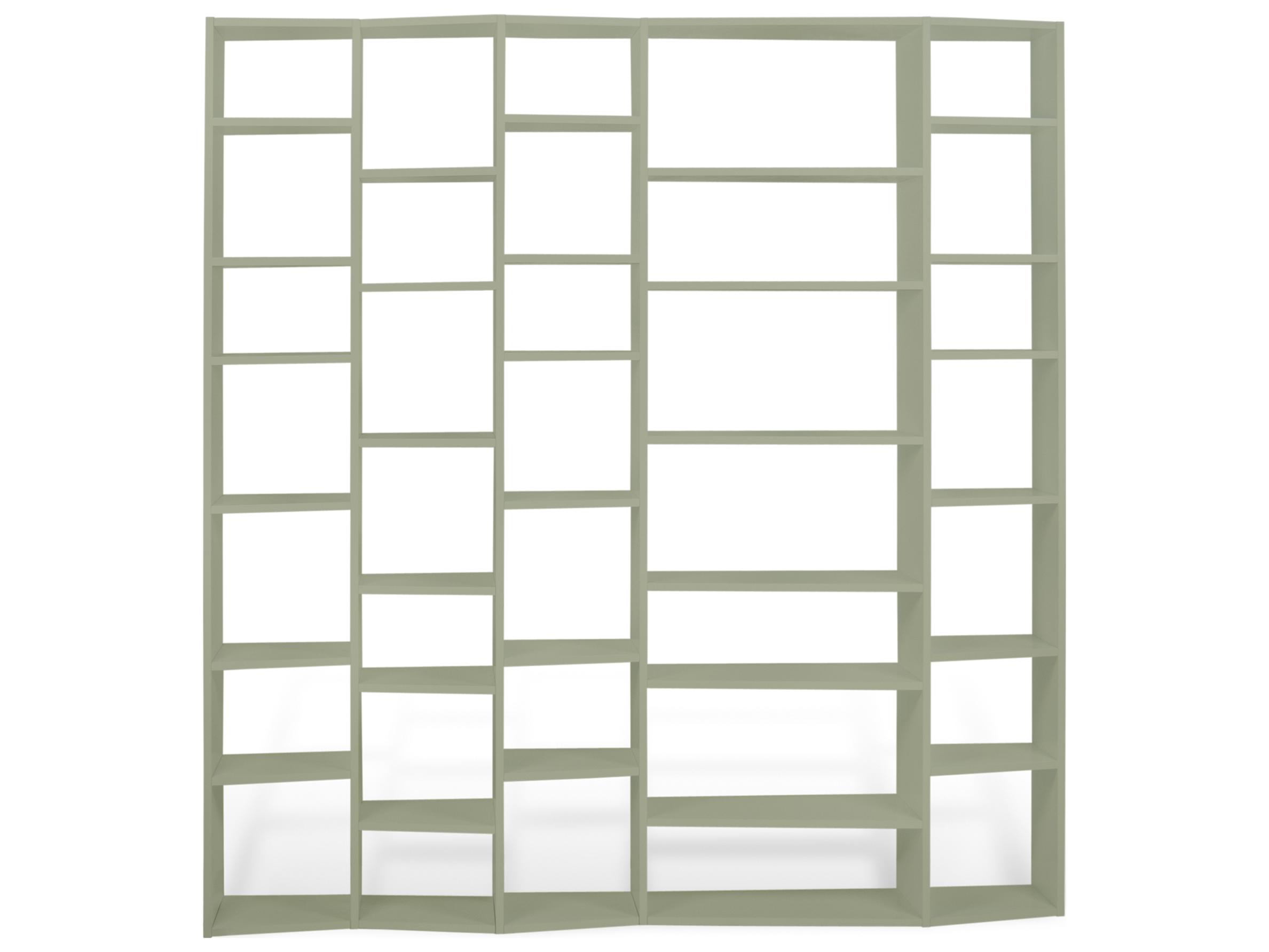 TemaHome Valsa Matte Grey Bookcase