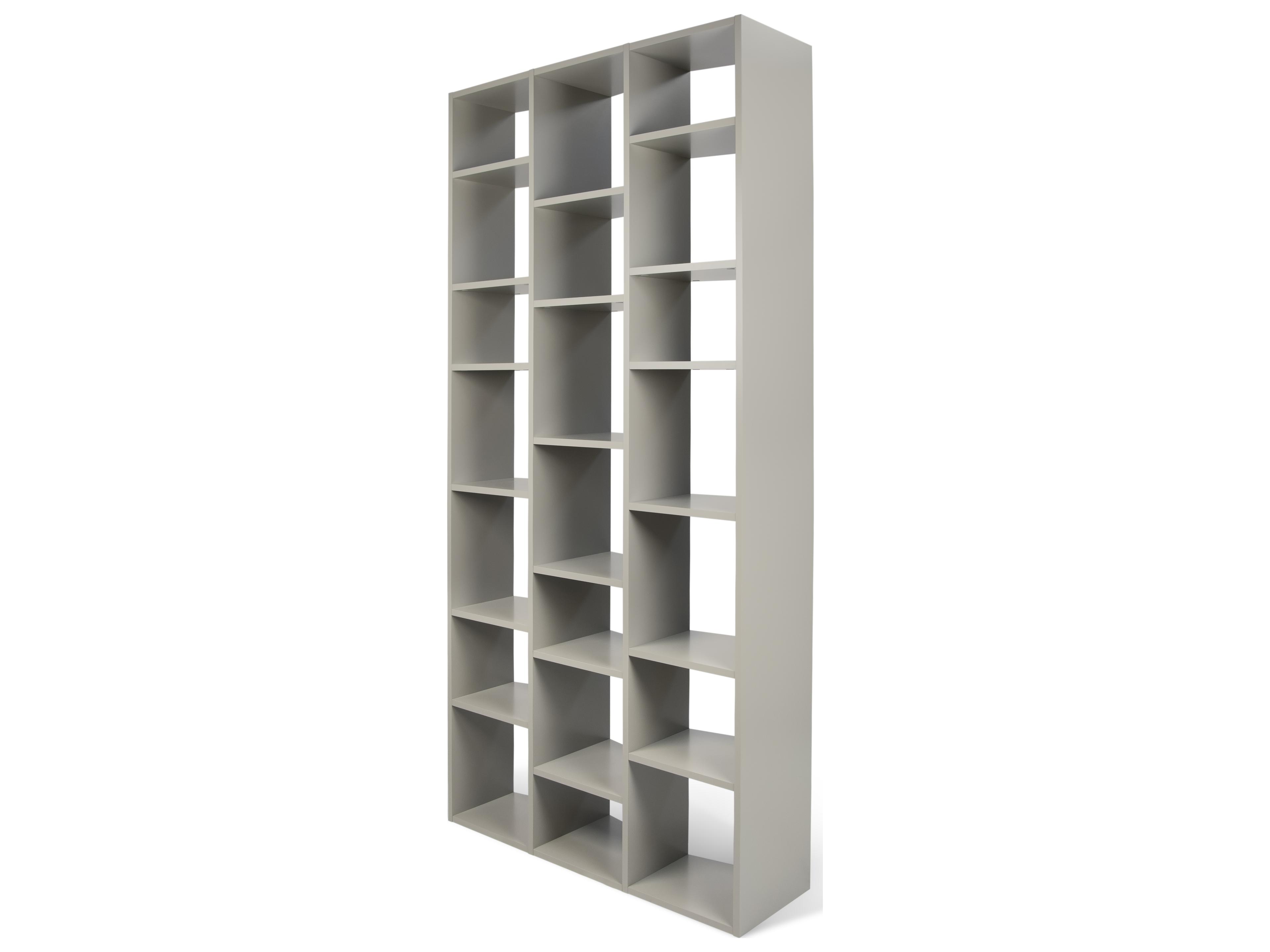 TemaHome Valsa Matte Grey Bookcase
