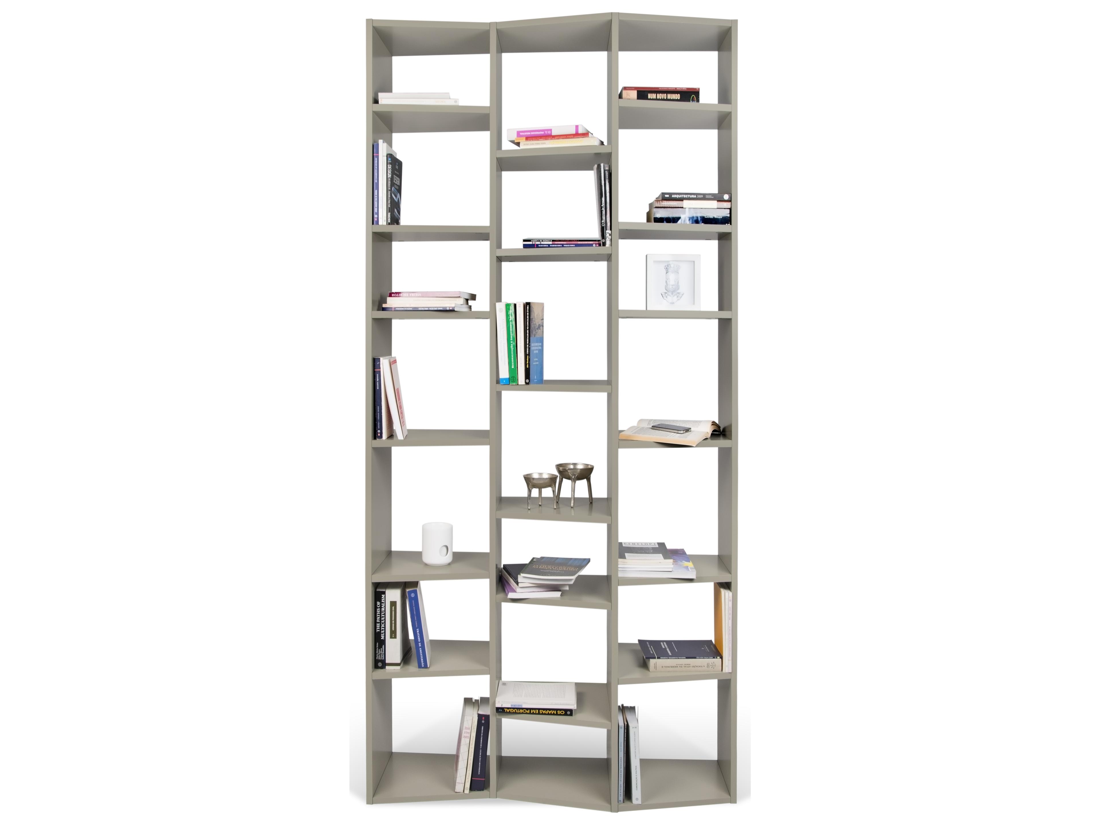 TemaHome Valsa Matte Grey Bookcase