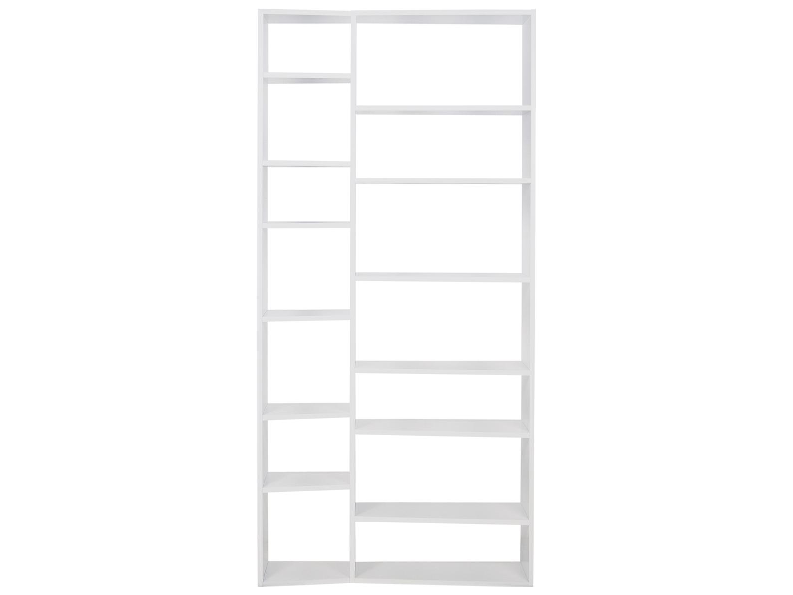 TemaHome Valsa Pure White Bookcase
