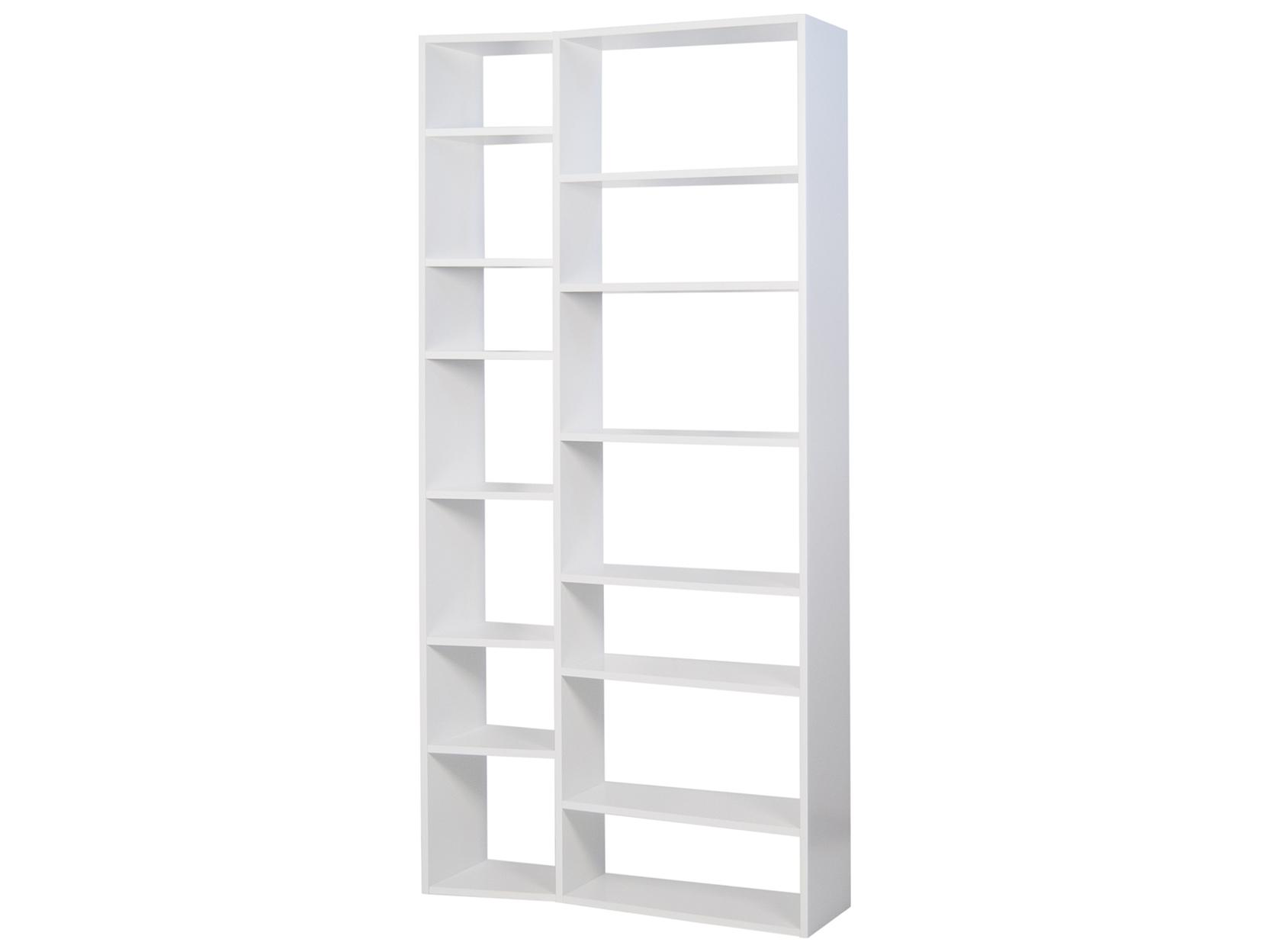 TemaHome Valsa Pure White Bookcase