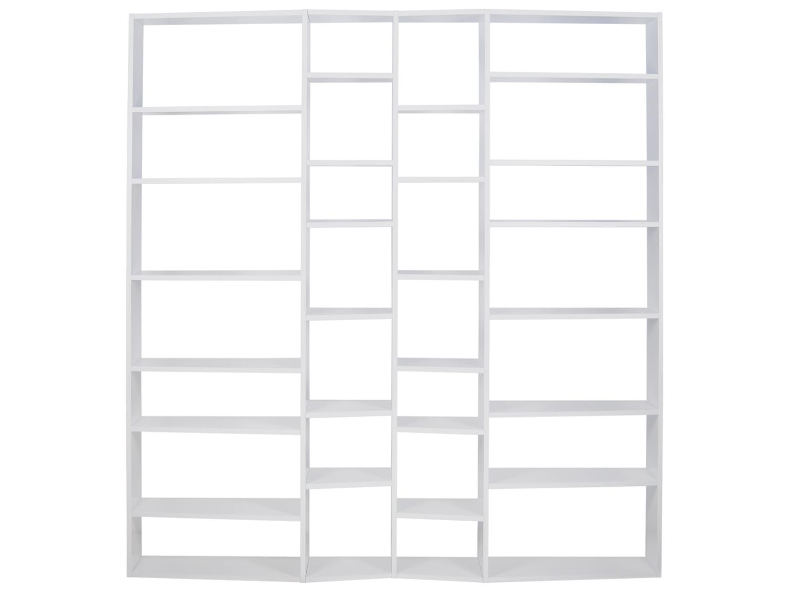 TemaHome Valsa Pure White Bookcase
