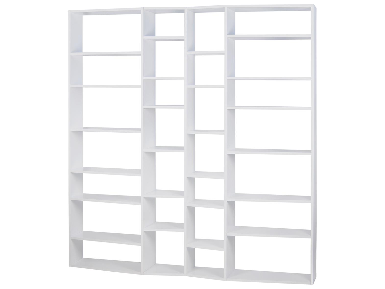 TemaHome Valsa Pure White Bookcase