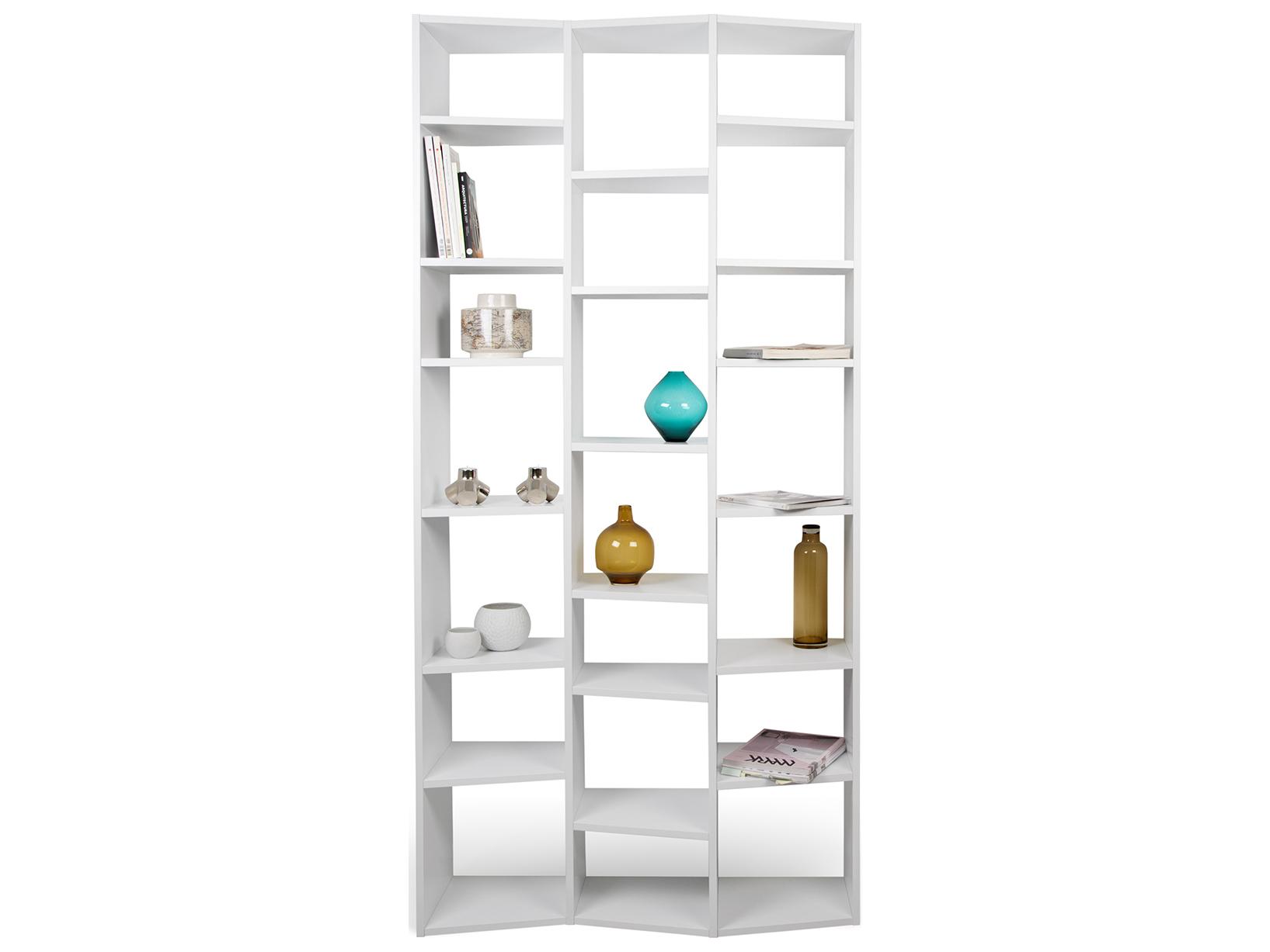 TemaHome Valsa Pure White Bookcase