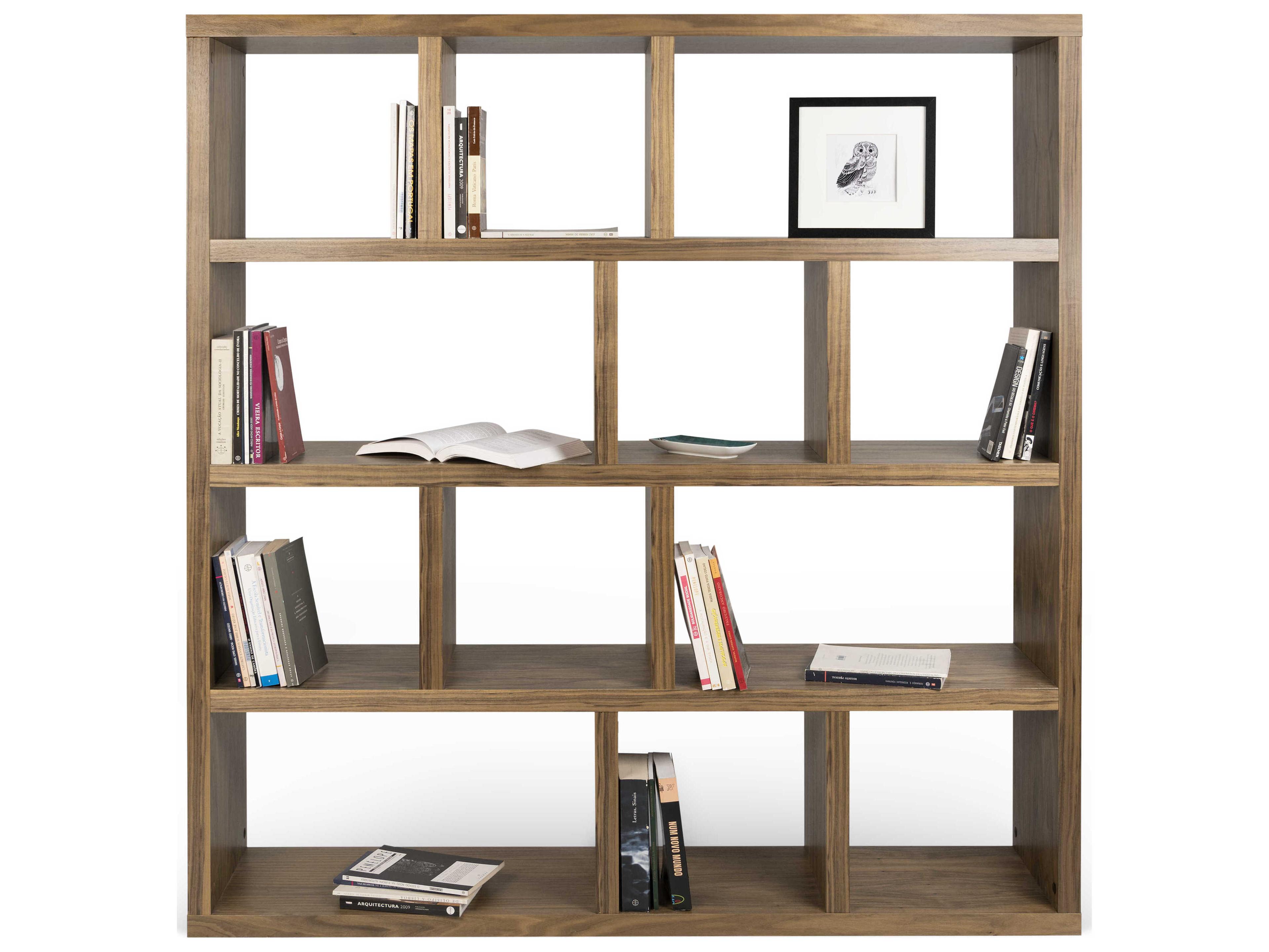 TemaHome Berlin Walnut Bookcase