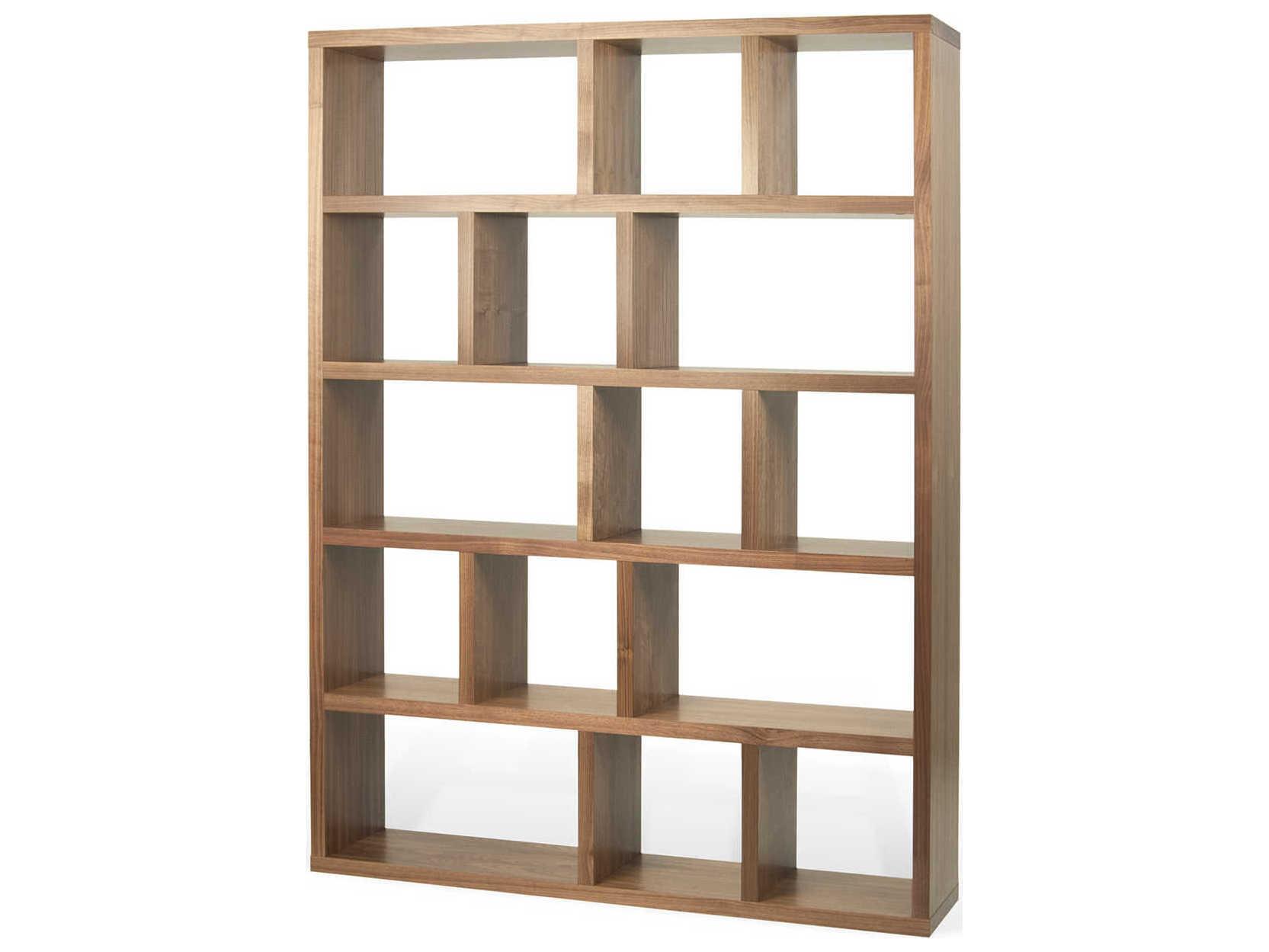 TemaHome Berlin Walnut Bookcase