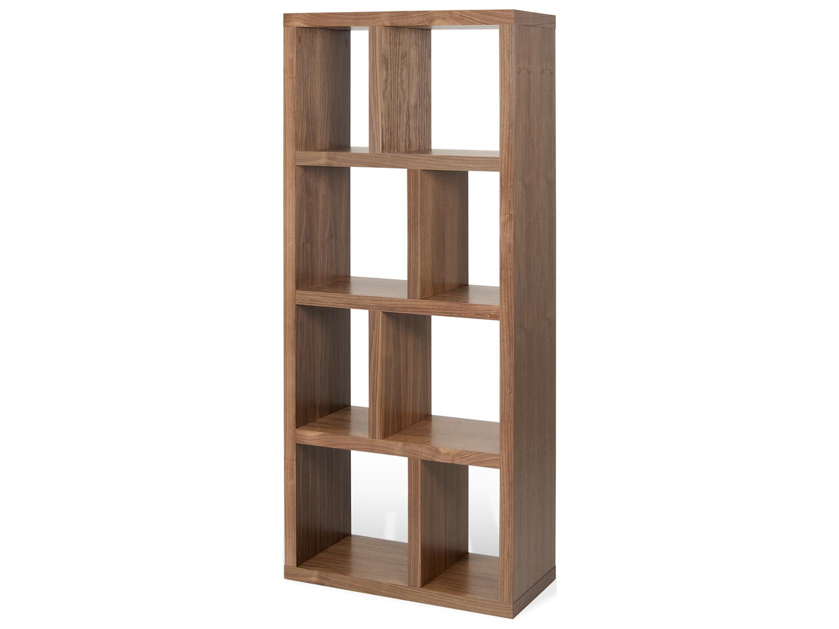 TemaHome Berlin Walnut Bookcase