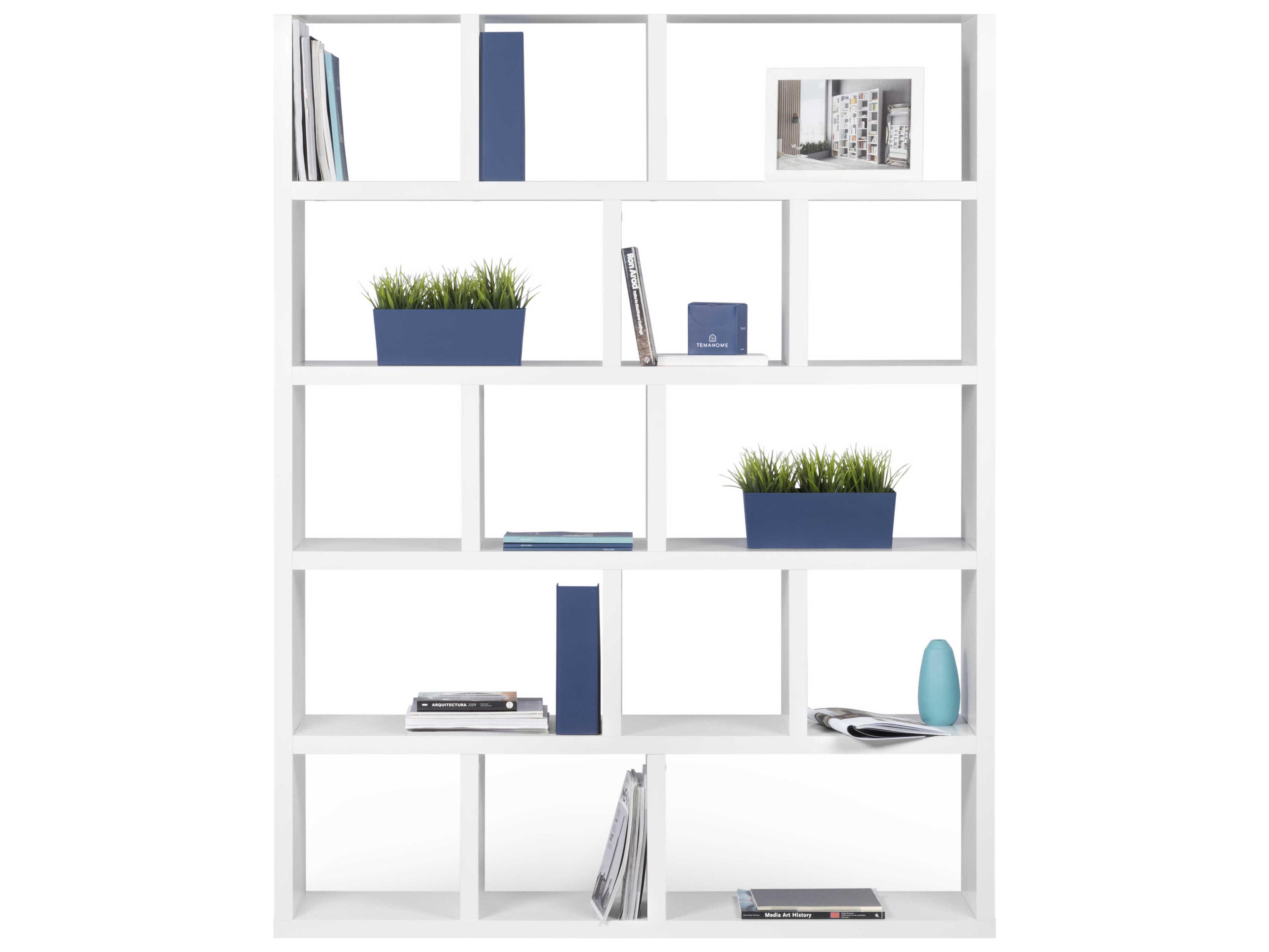 TemaHome Berlin Pure White Bookcase