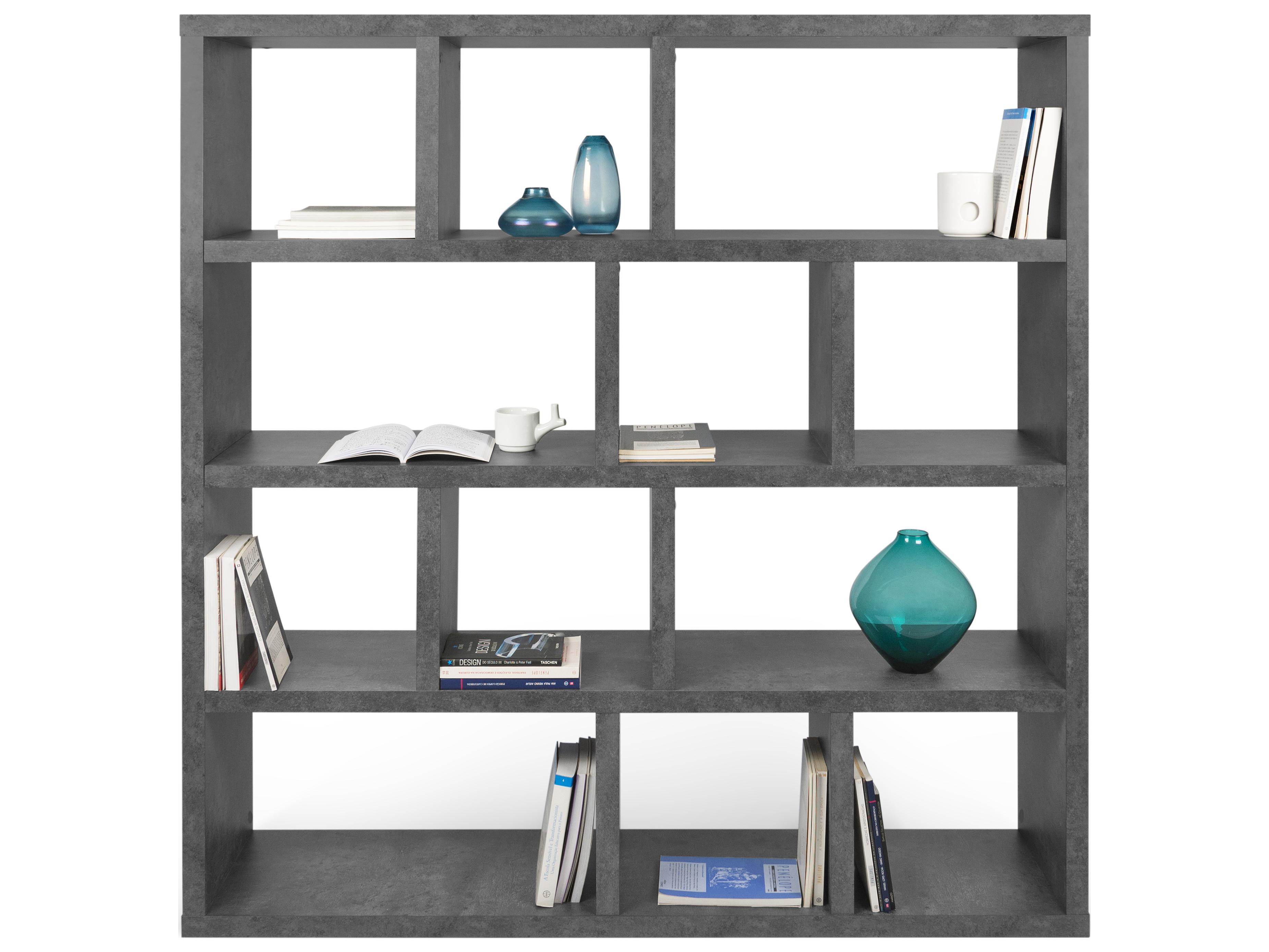TemaHome Berlin Concrete Look Bookcase