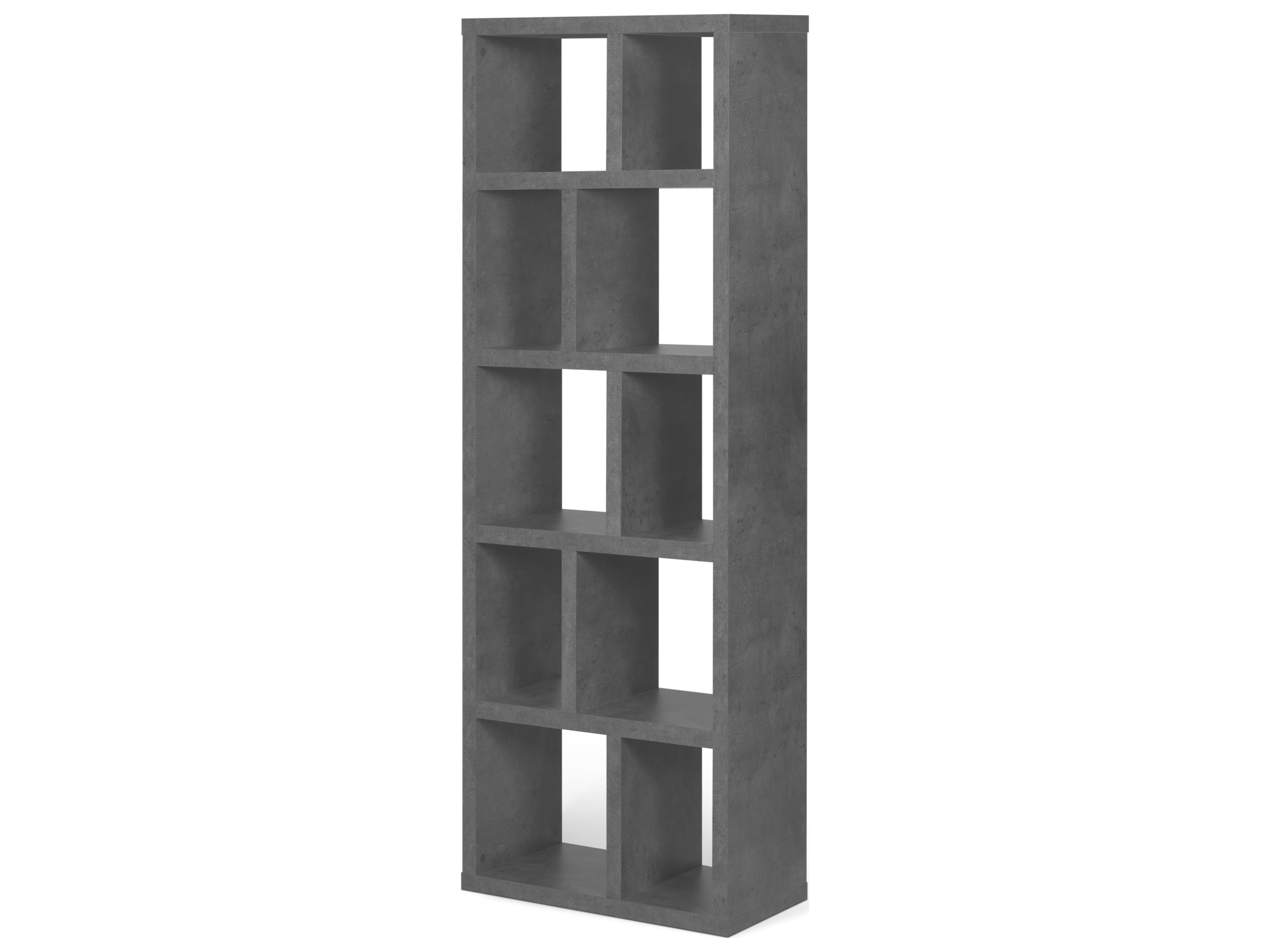 TemaHome Berlin Concrete Look Bookcase
