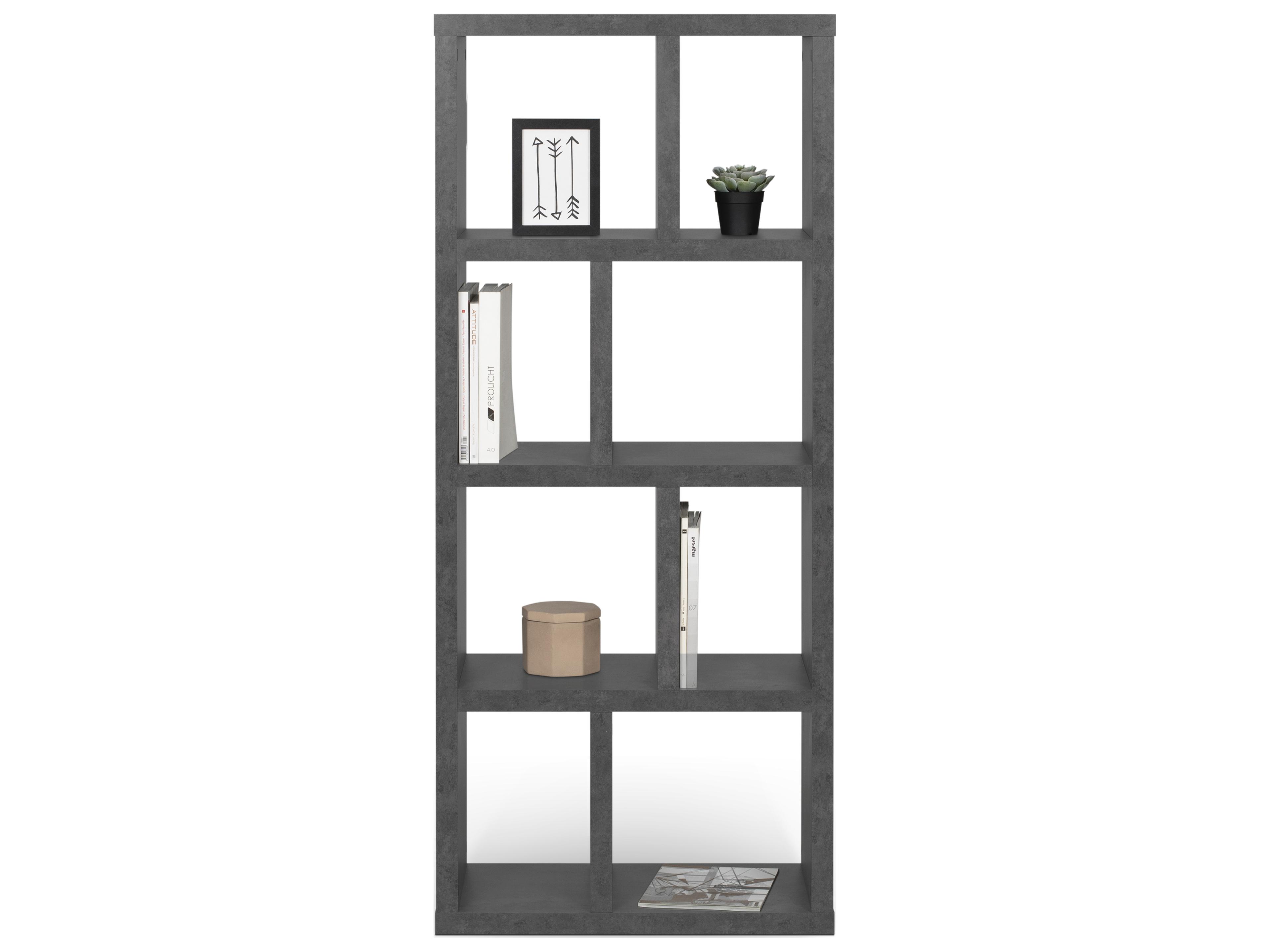 TemaHome Berlin Concrete Look Bookcase